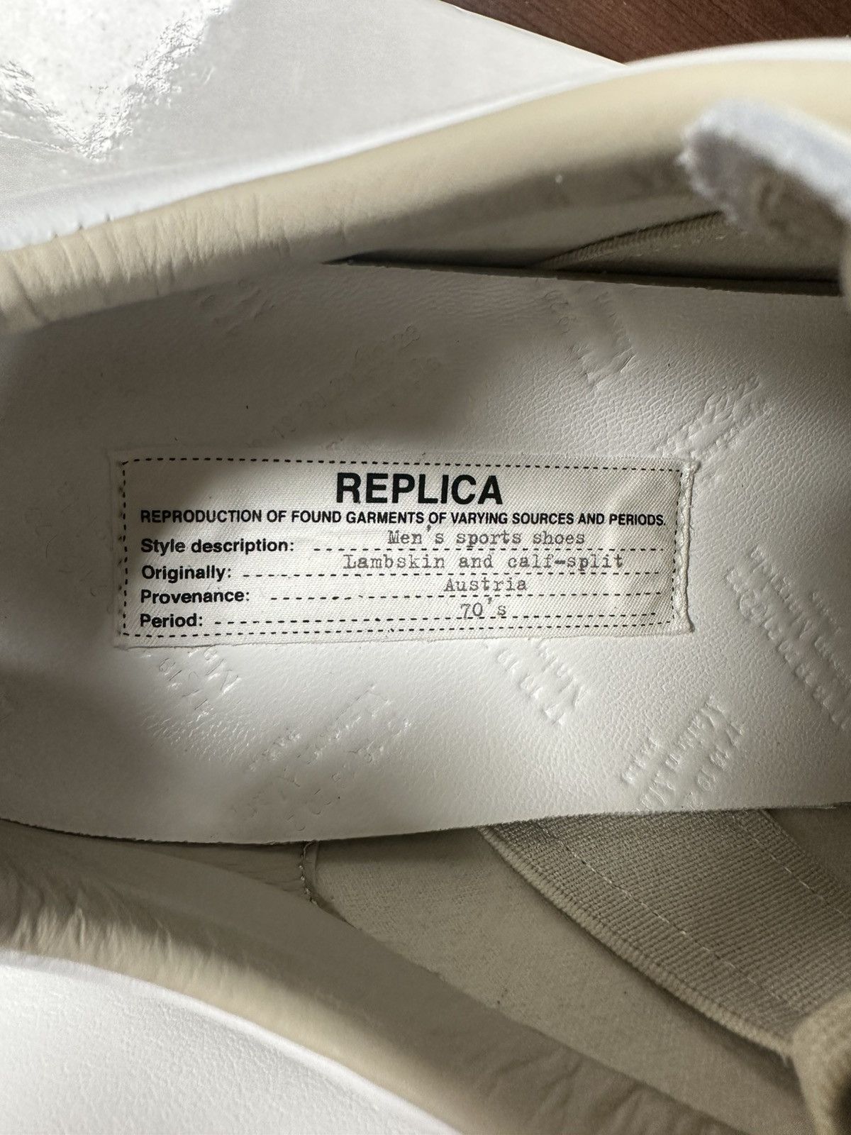 Maison Margiela Maison Margiela Replica White Size US 7 / EU 40 - 7 Thumbnail