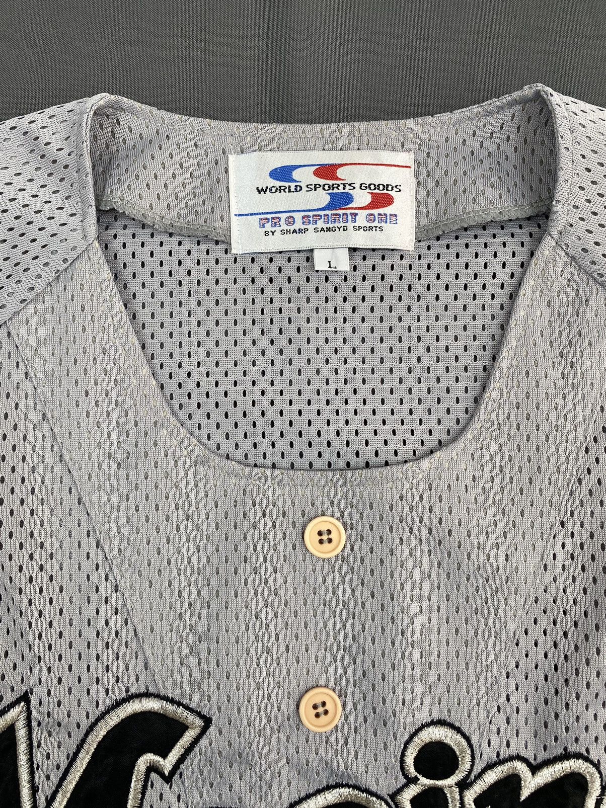 Japanese Brand 2000’s Vintage Chiba Lotte Marines NPB Team Jersey Size US L / EU 52-54 / 3 - 3 Thumbnail