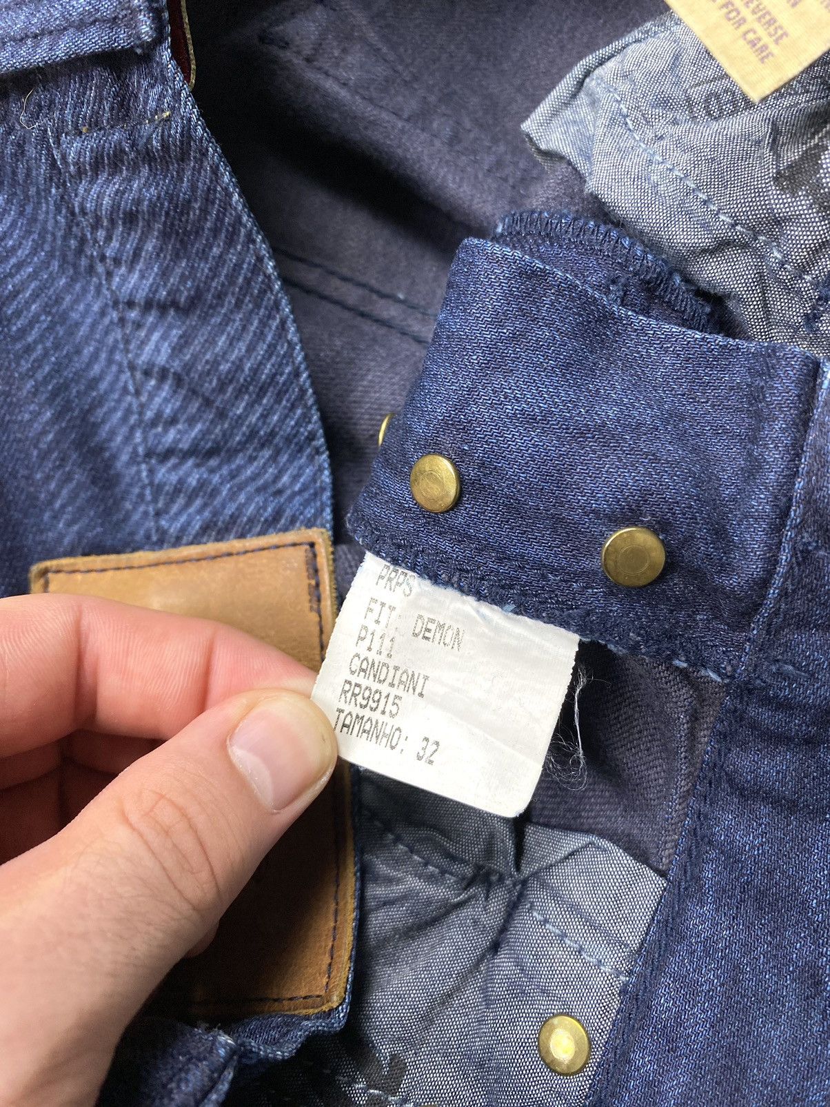Prps Rare! Vintage Japan PRPS Gradient Archival Jeans Size US 32 / EU 48 - 11 Thumbnail