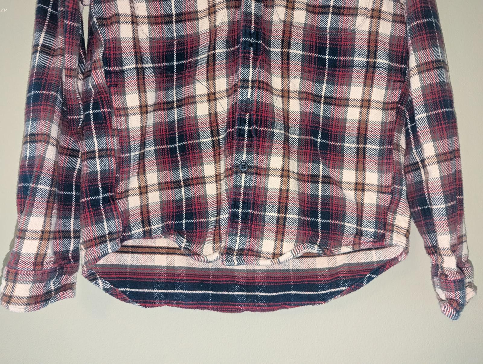 American Eagle Outfitters Vintage American Eagle Hooded Plaid Flannel Shirt - Size S Size US S / EU 44-46 / 1 - 3 Thumbnail