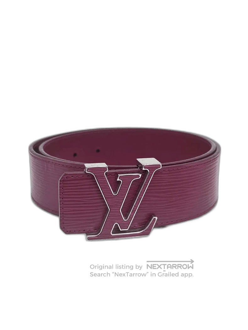 Louis Vuitton louis vuitton leather belt in fuchsia. Size ONE SIZE - 1 Thumbnail