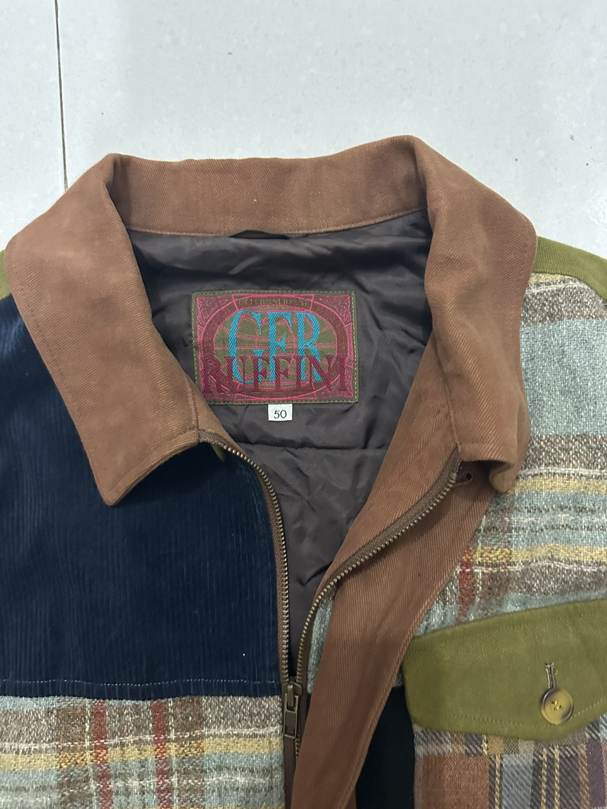 STEALS VTG GER RUFFINI Patchwork jacket