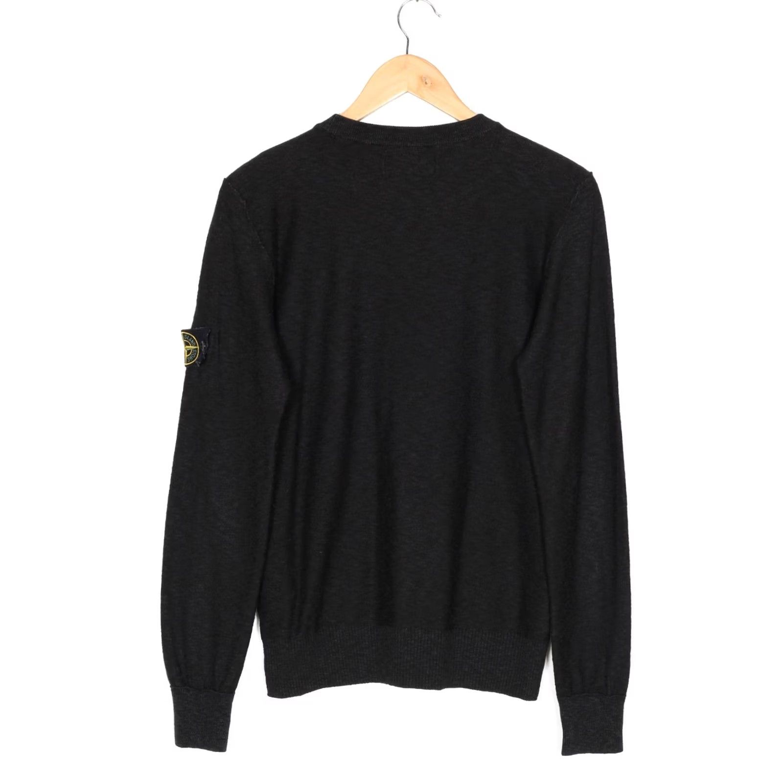 Stone Island STONE ISLAND Crew Neck Jumper Wool Cotton Men Size S Wool/Cotton Knit Pullover Grey NX S Mens Size US S / EU 44-46 / 1 - 3 Thumbnail