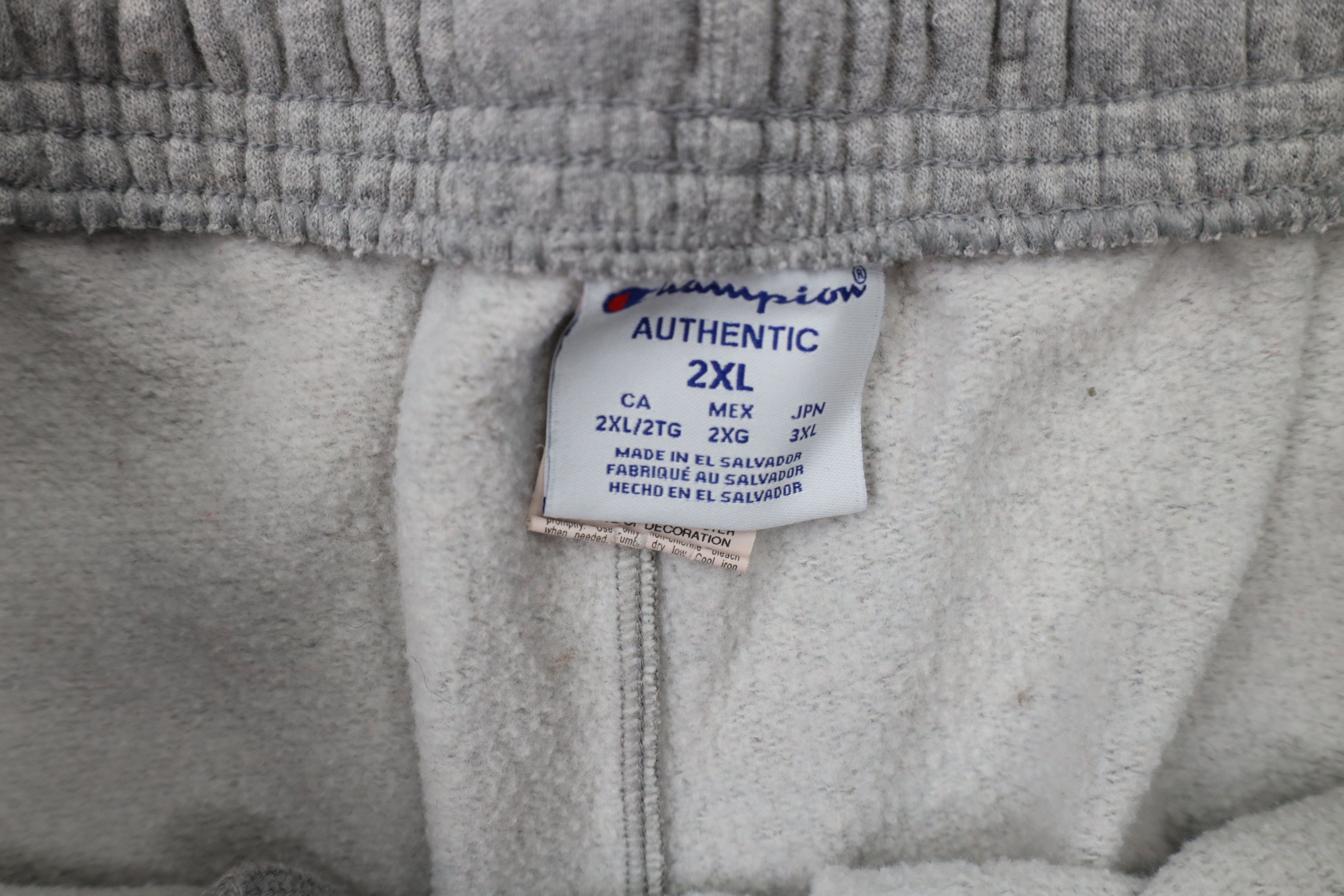 Champion × Vintage Vintage Y2K Champion Trump Wide Leg Sweatpants Pants Gray Size US 40 / EU 56 - 9 Thumbnail