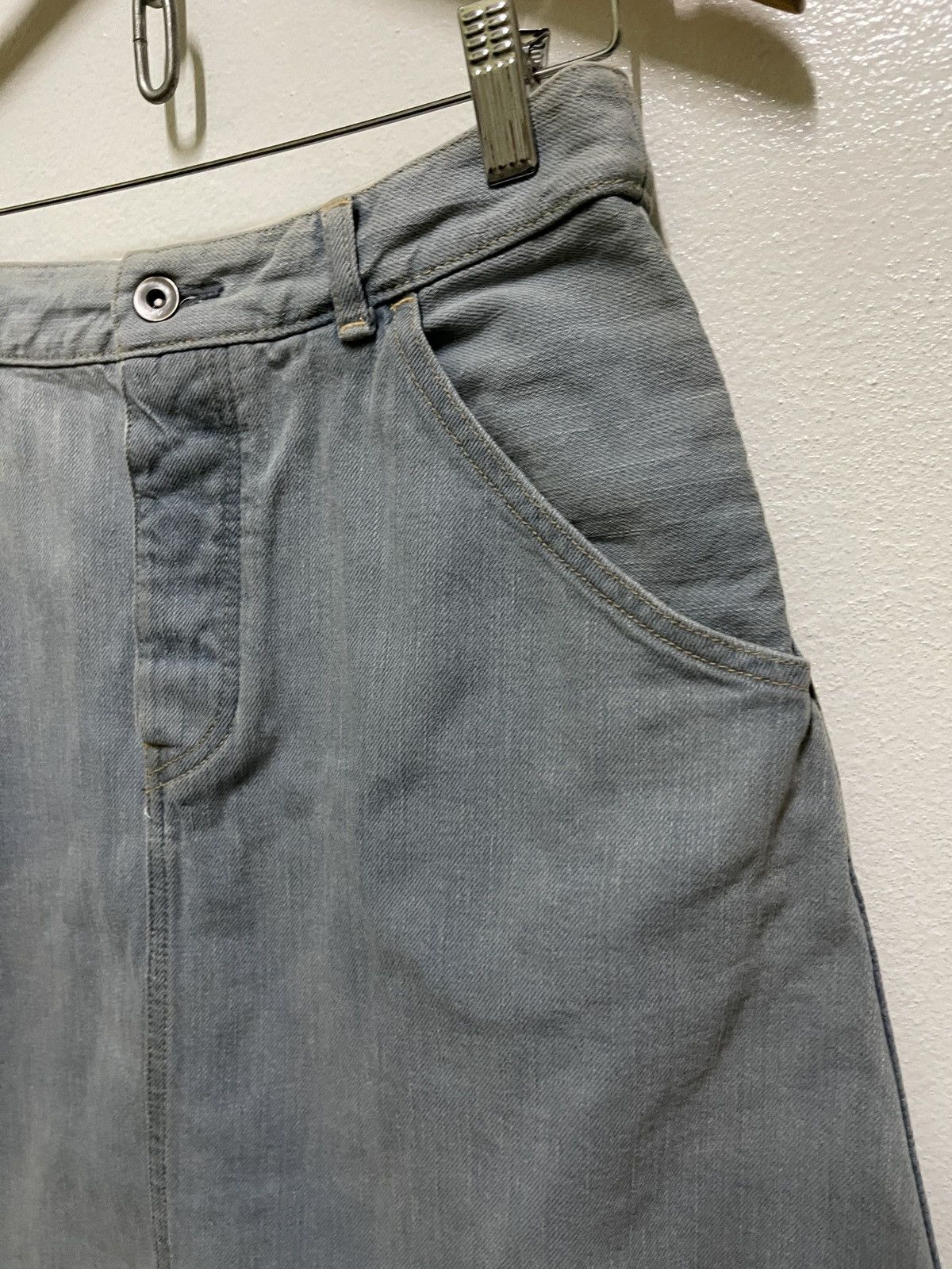 Margaret Howell Margaret Howell Denim Skirt Buckle Back Size 26" / US 2 / IT 38 - 4 Thumbnail