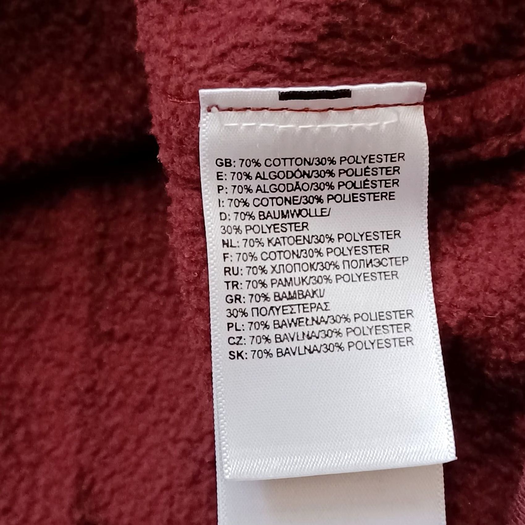 The North Face The North Face Hoodie Mens M Red Maroon Pullover Half Dome Camo Spellout Logo Size US M / EU 48-50 / 2 - 6 Thumbnail