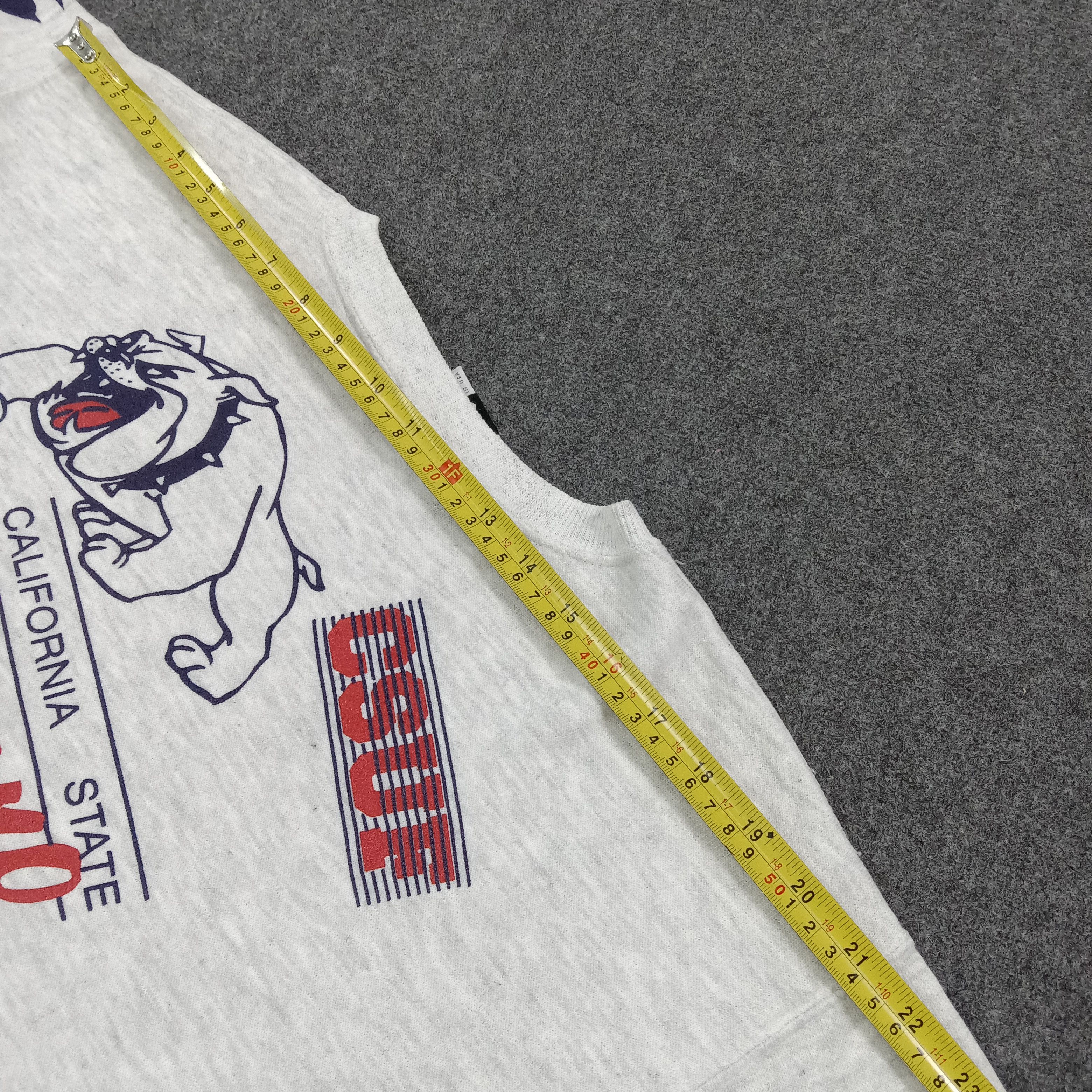 Lee Vintage 90s Fresno State Bulldogs NFL Team Sweatshirt C271N2 Size US M / EU 48-50 / 2 - 6 Thumbnail
