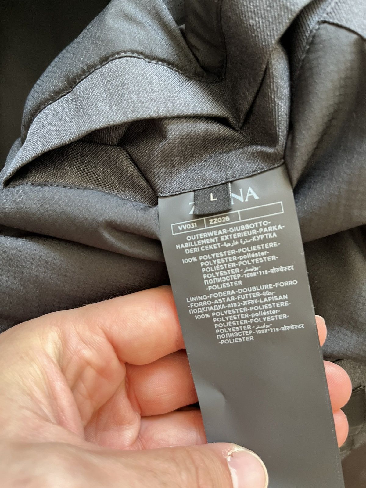 Z Zegna Z Zegna padded bomber Size US L / EU 52-54 / 3 - 9 Thumbnail