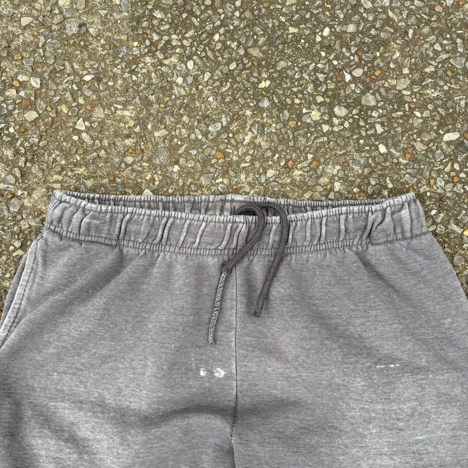 Nike Y2K faded gray baggy sweatpants Size US 34 / EU 50 - 4 Thumbnail