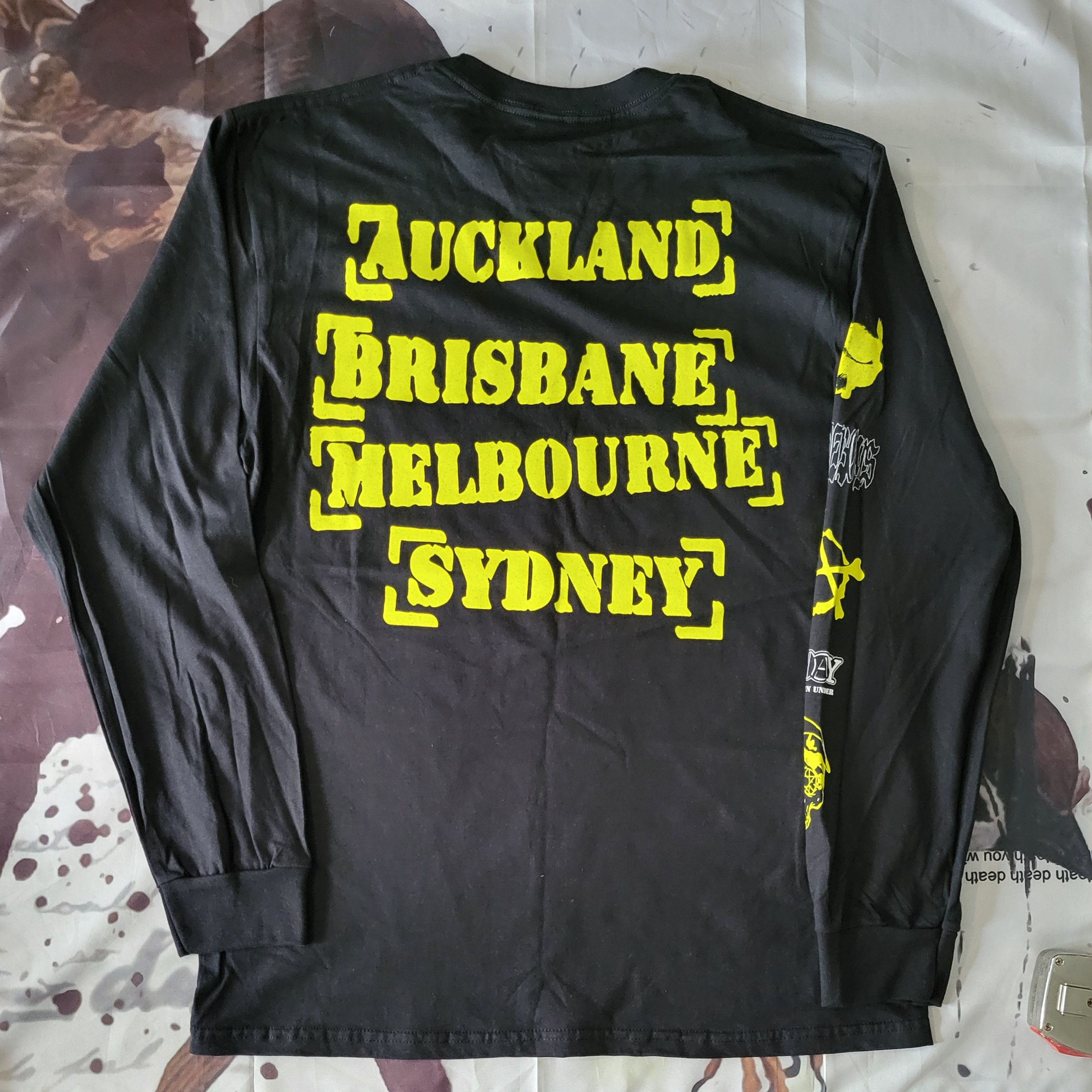 G59 Records $uicideboy$ Death From Down Under Tour Longsleeve Size US L / EU 52-54 / 3 - 2 Thumbnail