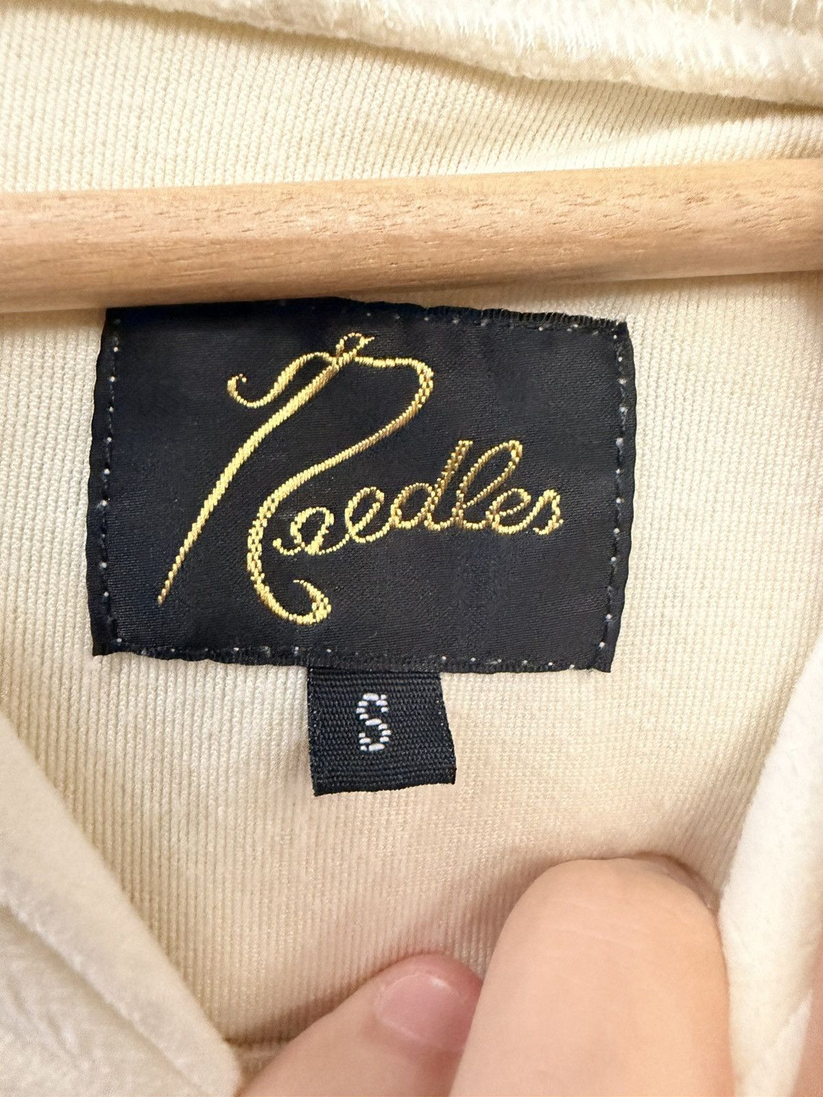 Needles Needles striped sleeve hoodie Size US S / EU 44-46 / 1 - 3 Thumbnail