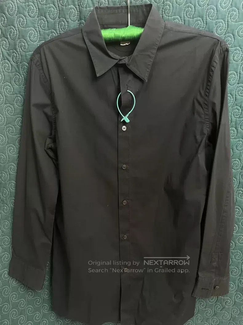 Helmut Lang Helmut Lang Black long-sleeved shirt Size US S / EU 44-46 / 1 - 1 Thumbnail