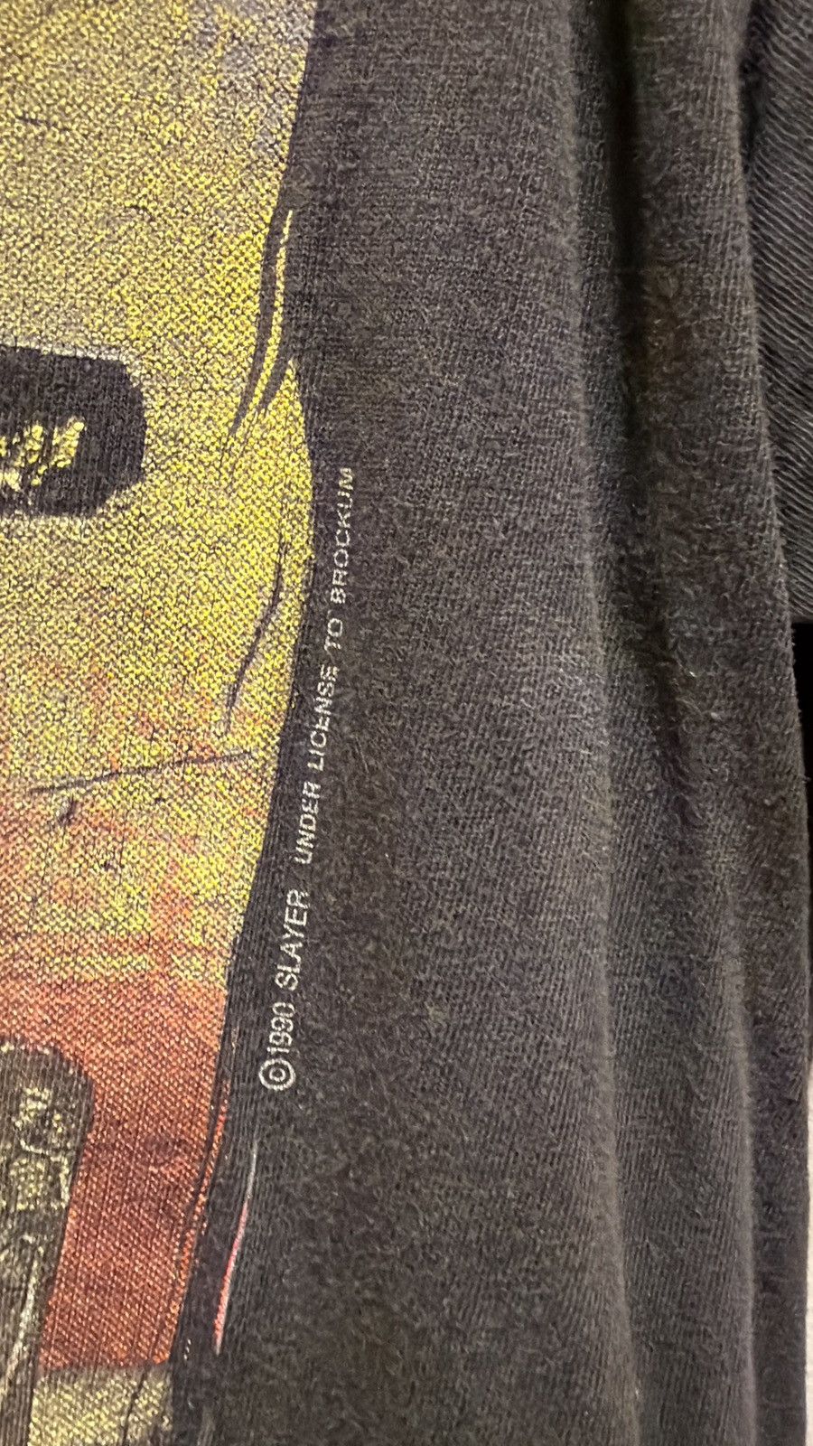Vintage VINTAGE EARLY 90s Slayer “Seasons In The Abyss” shirt Size US XL / EU 56 / 4 - 9 Thumbnail