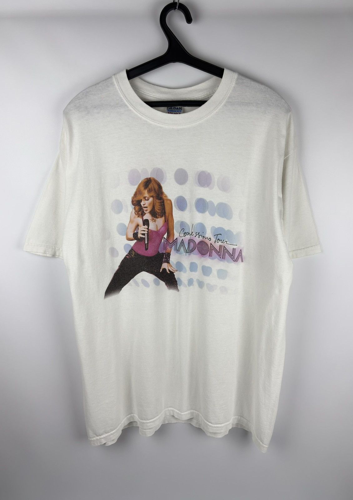 Vintage Vintage Madonna Confessions Tour 2006 T-shirt Concert Tee Size US XL / EU 56 / 4 - 1 Thumbnail