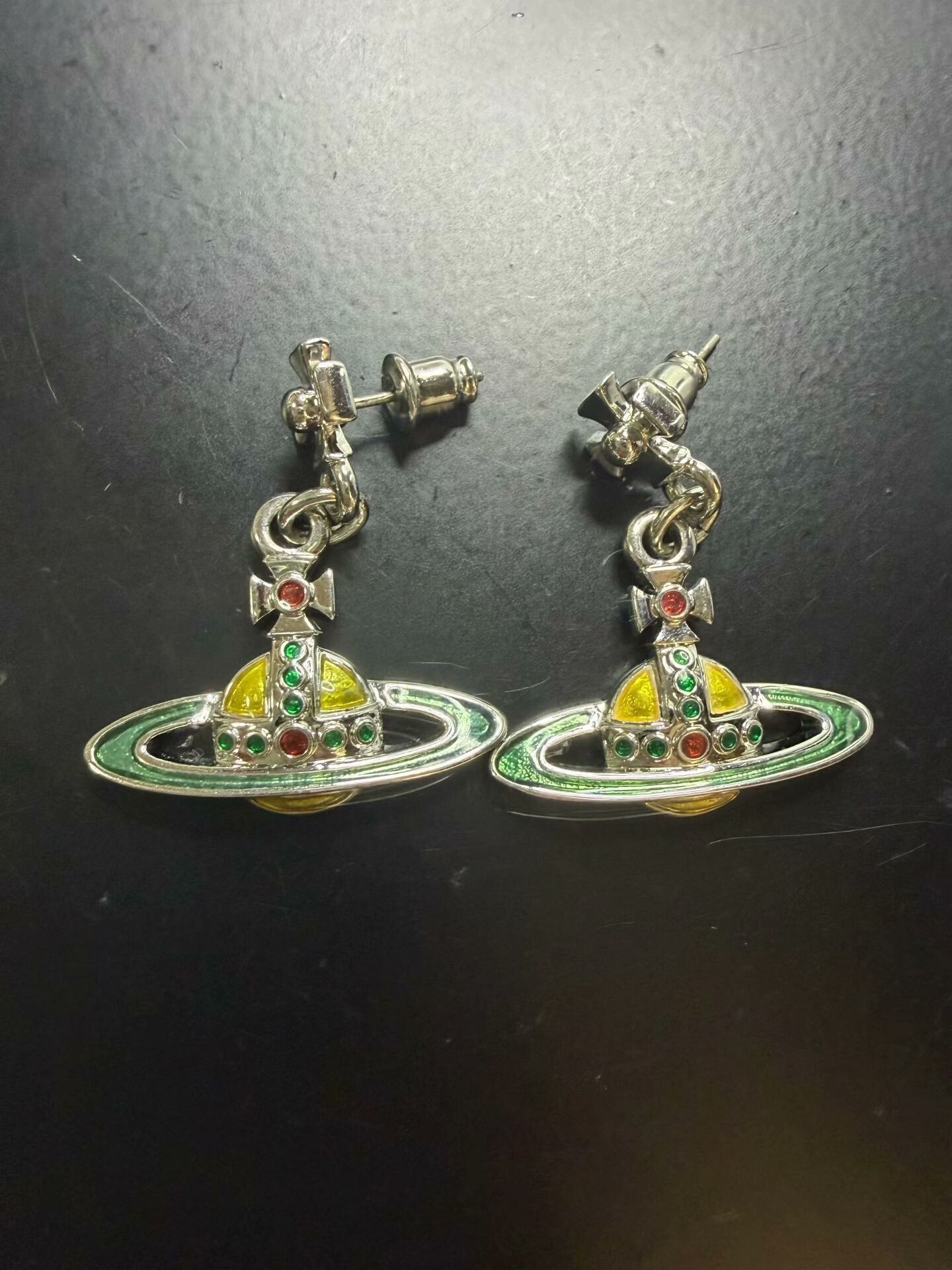 Vivienne Westwood Vivienne Westwood Saturn Earrings Size ONE SIZE - 1 Thumbnail