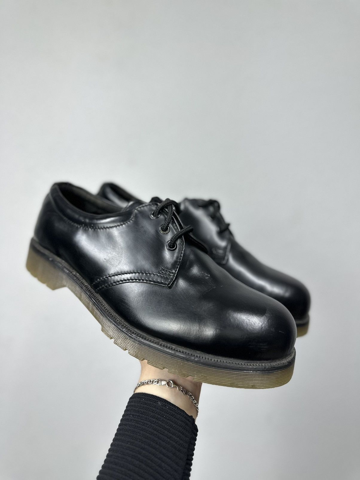 Other Vintage Leather Metal Boots Rare Rick Owens Dirk Bikkembergs Size US 9 / EU 42 - 2 Thumbnail