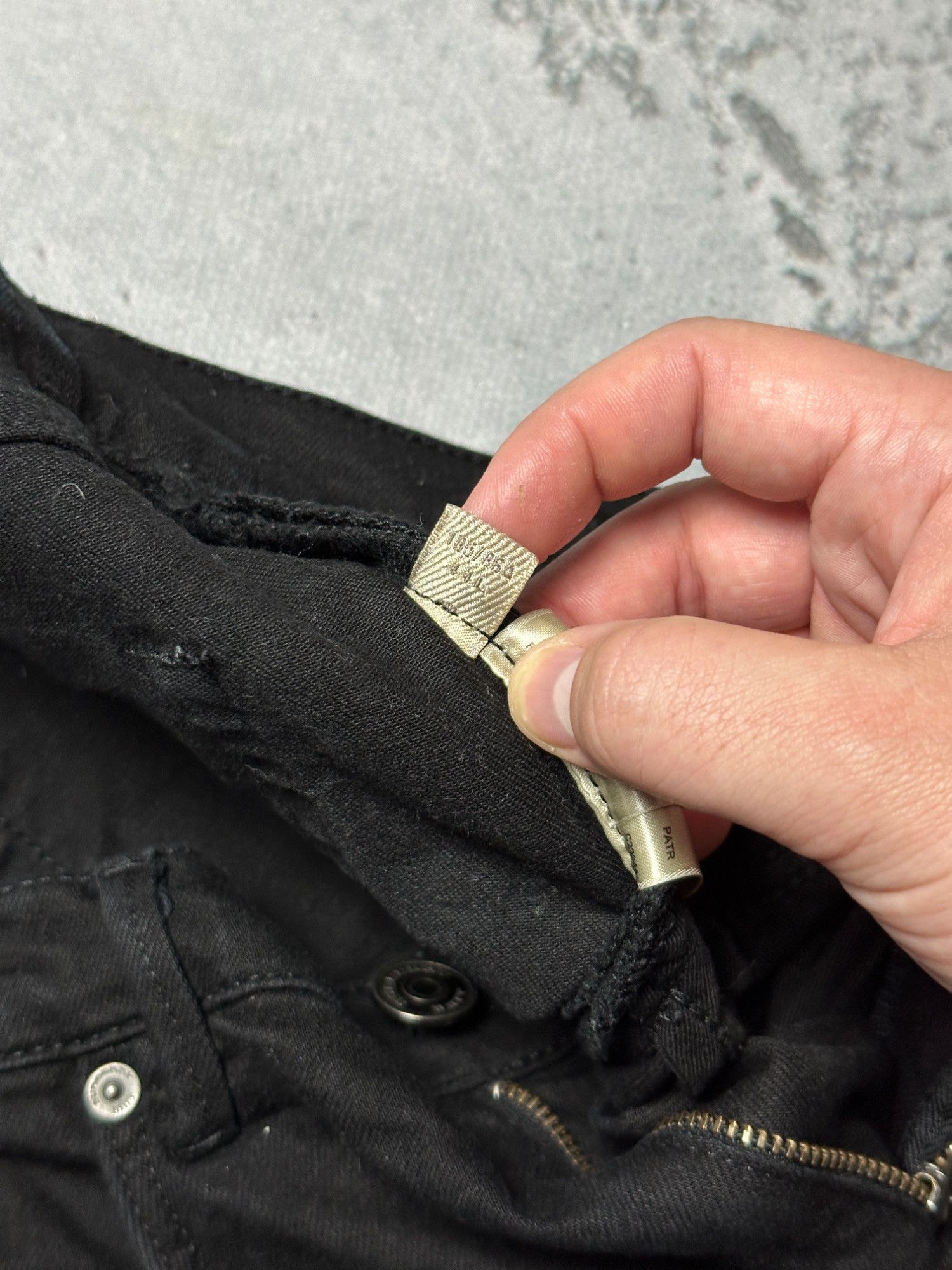 Burberry Burberry Brit Mens Skinny Black Denim Jeans 34W X 34L Cotton Size US 34 / EU 50 - 17 Thumbnail
