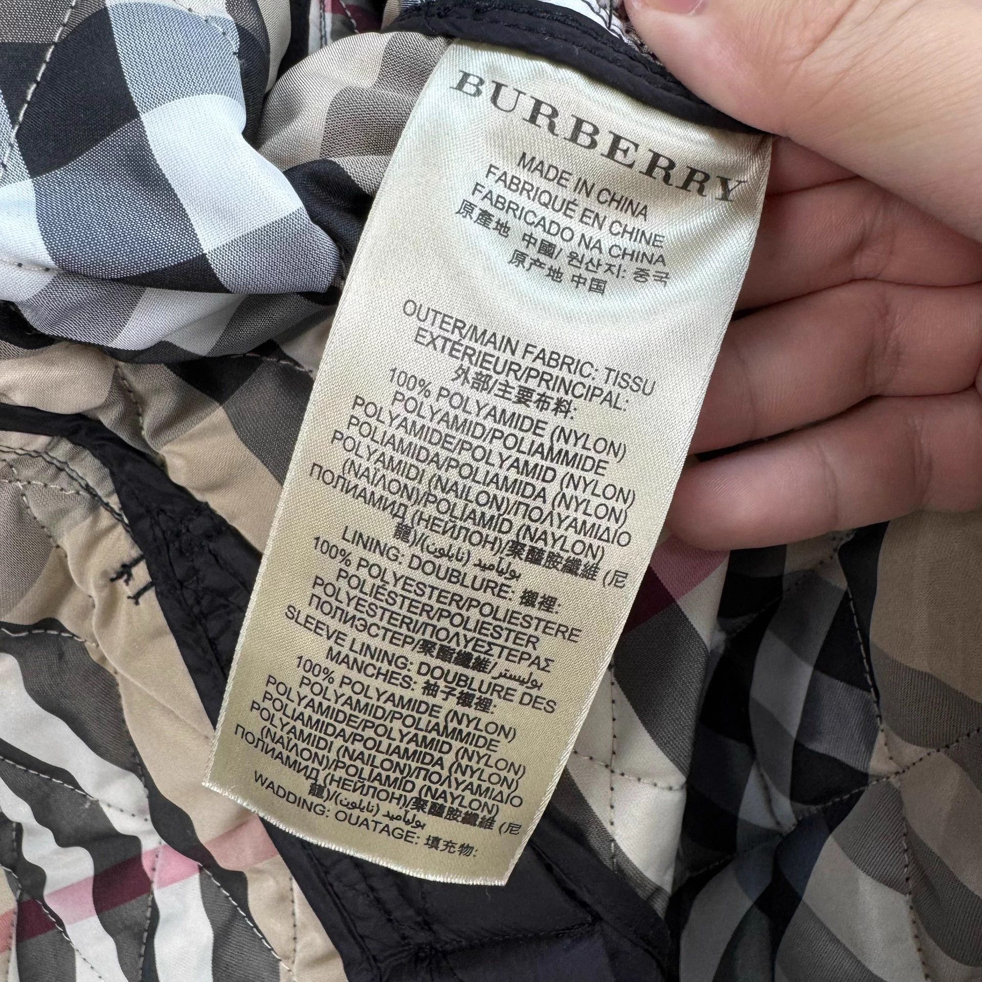 Burberry Burberry quilted check puffer jacket UK4 Size XS / US 0-2 / IT 36-38 - 7 Thumbnail