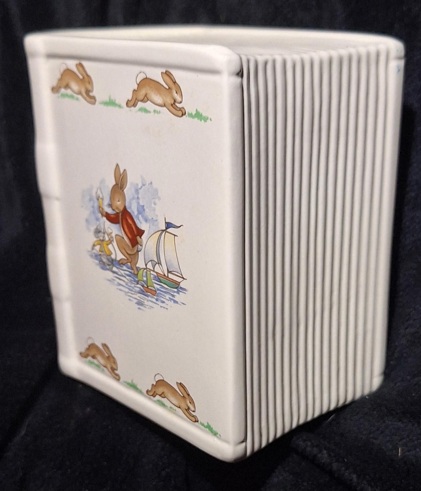 Other 1936 Royal Doulton Bunnykins Ceramic Book Bank Size ONE SIZE - 6 Thumbnail
