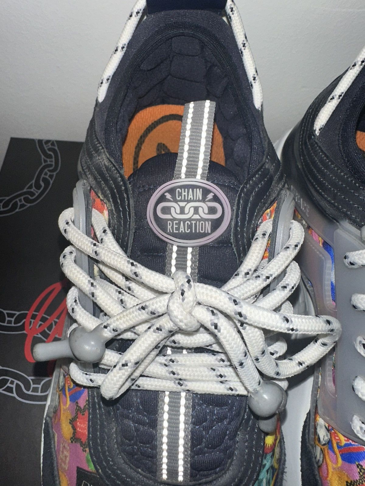 Versace Versace Chain Reaction Navy Multi Size US 10.5 / EU 43-44 - 8 Thumbnail