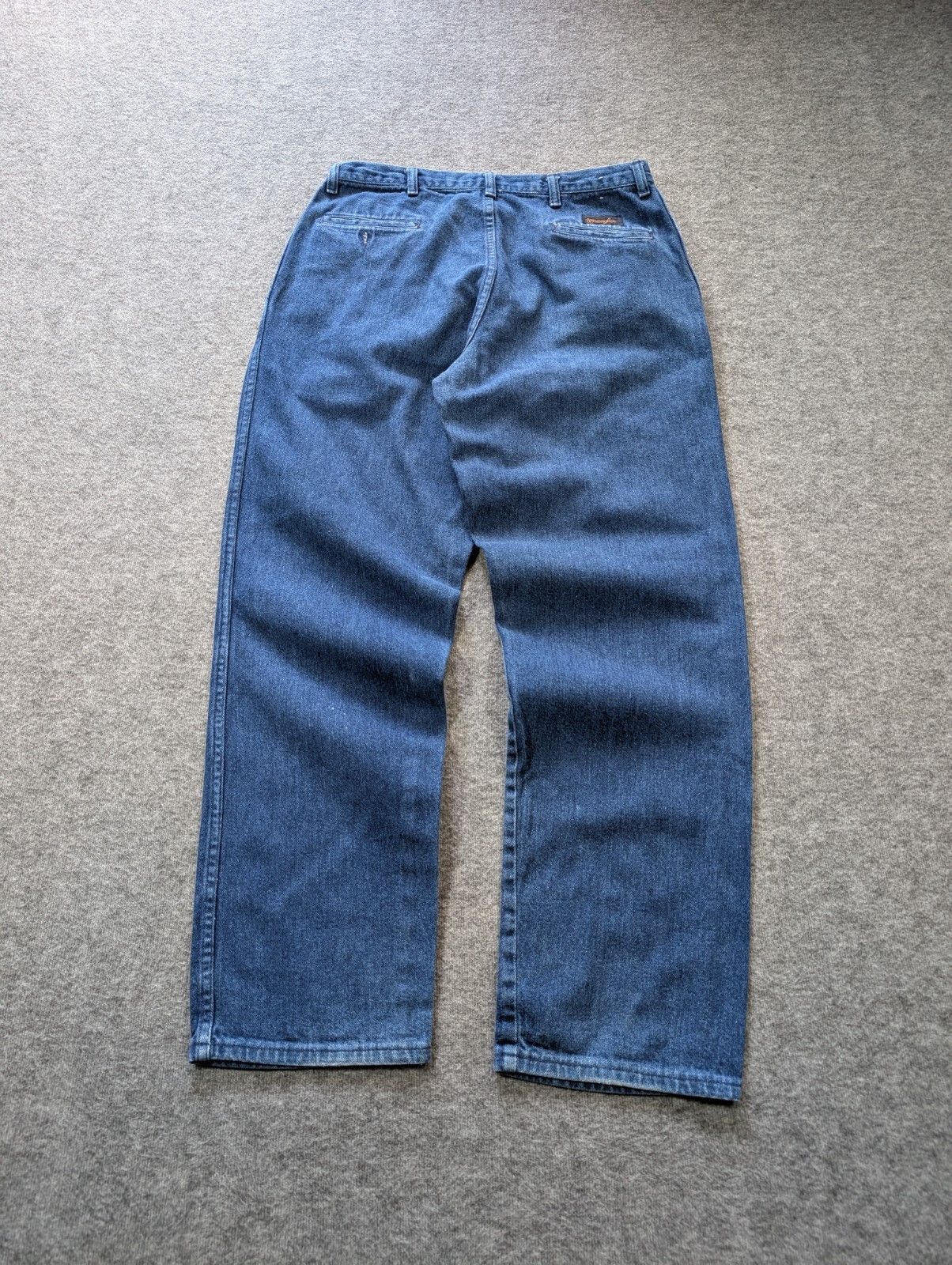 Wrangler VTG Wrangler Cowboy Cut 90s Made in USA Straight Leg 34x32 Size US 34 / EU 50 - 11 Thumbnail