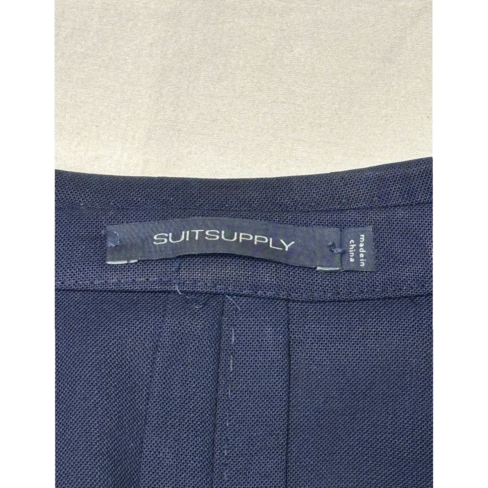 Suitsupply Suitsupply Blazer Navy Wool 34R Slim Jacket Men Size 34R - 4 Thumbnail