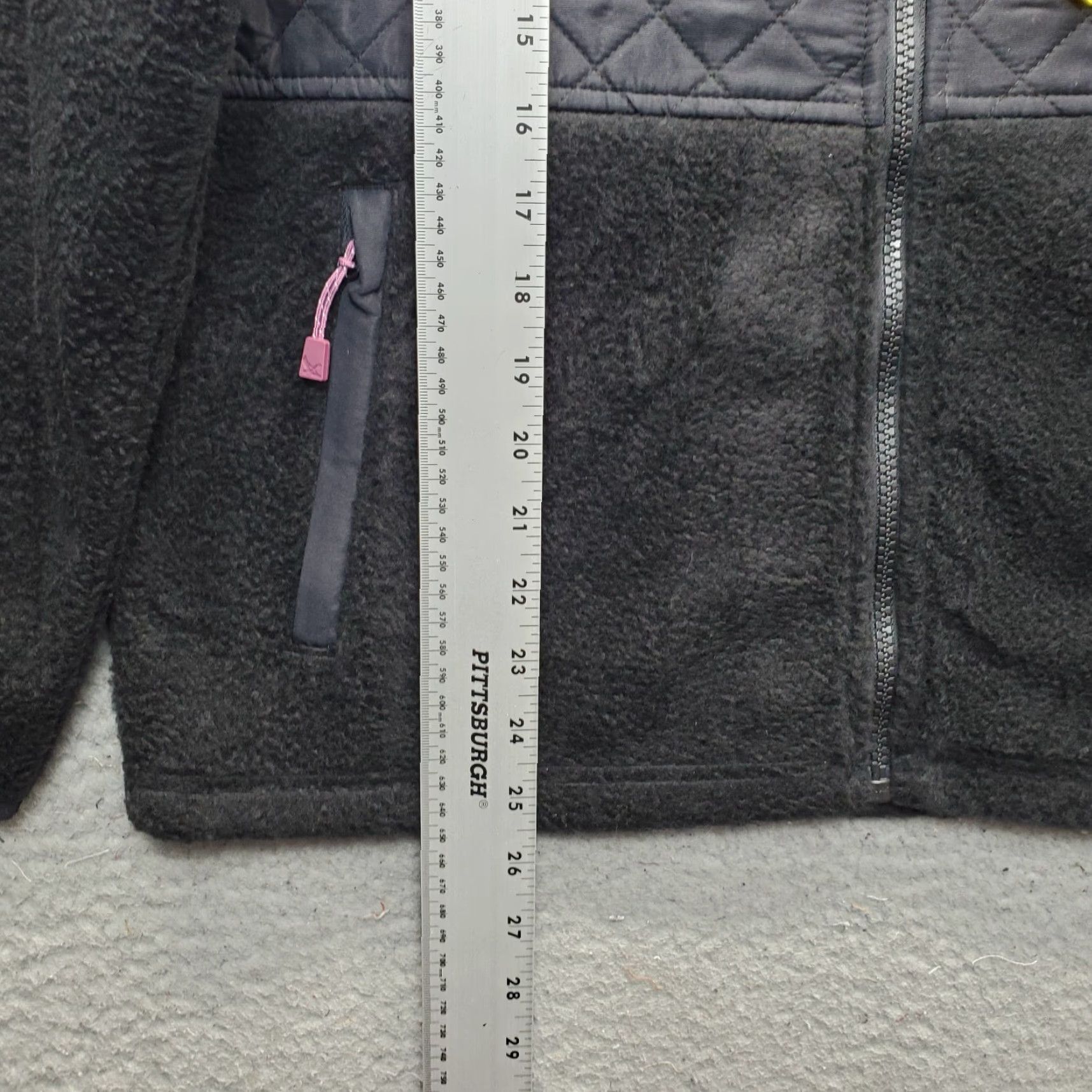 Eddie Bauer Eddie Bauer Zip Up Polar Fleece Jacket Womens M Black EB010877 Size M / US 6-8 / IT 42-44 - 3 Thumbnail