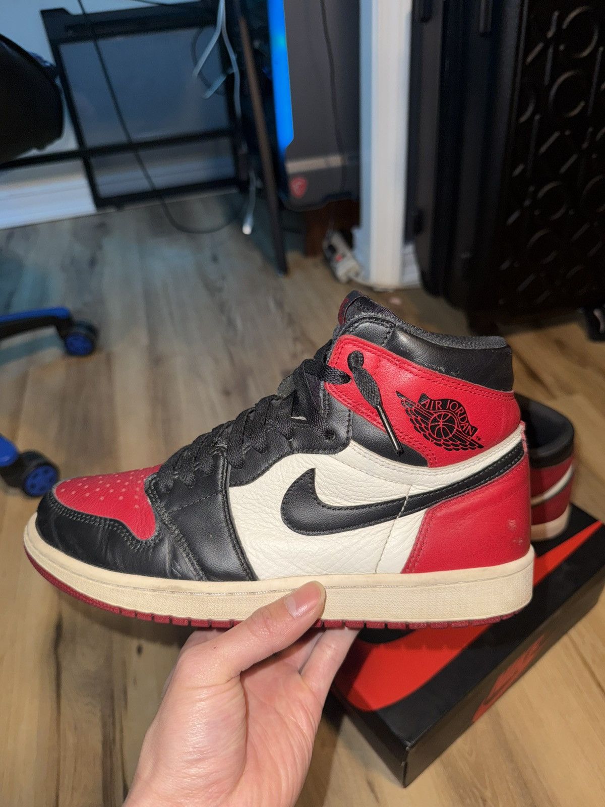 Jordan 1 retro “Bred toe”