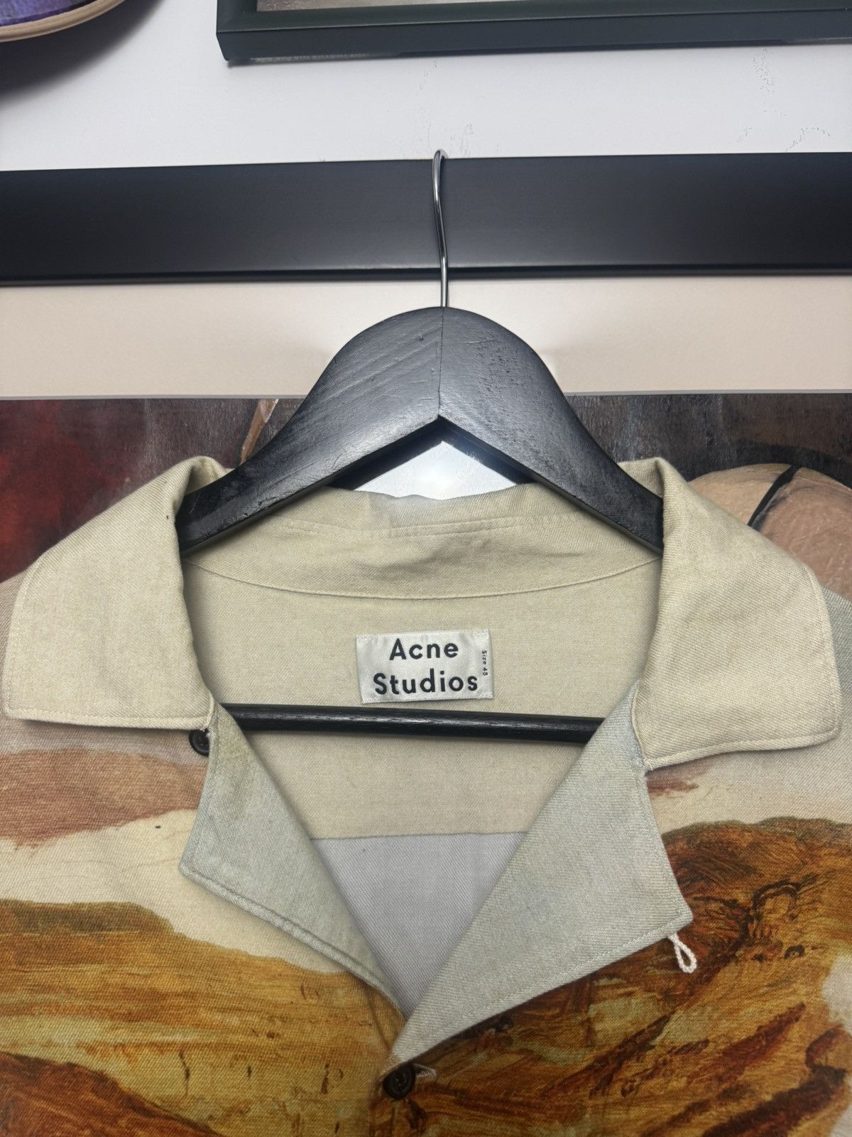 Acne Studios Acne Studios Simon Horse Shirt Viscose Box Button Up Western Size US M / EU 48-50 / 2 - 4 Thumbnail