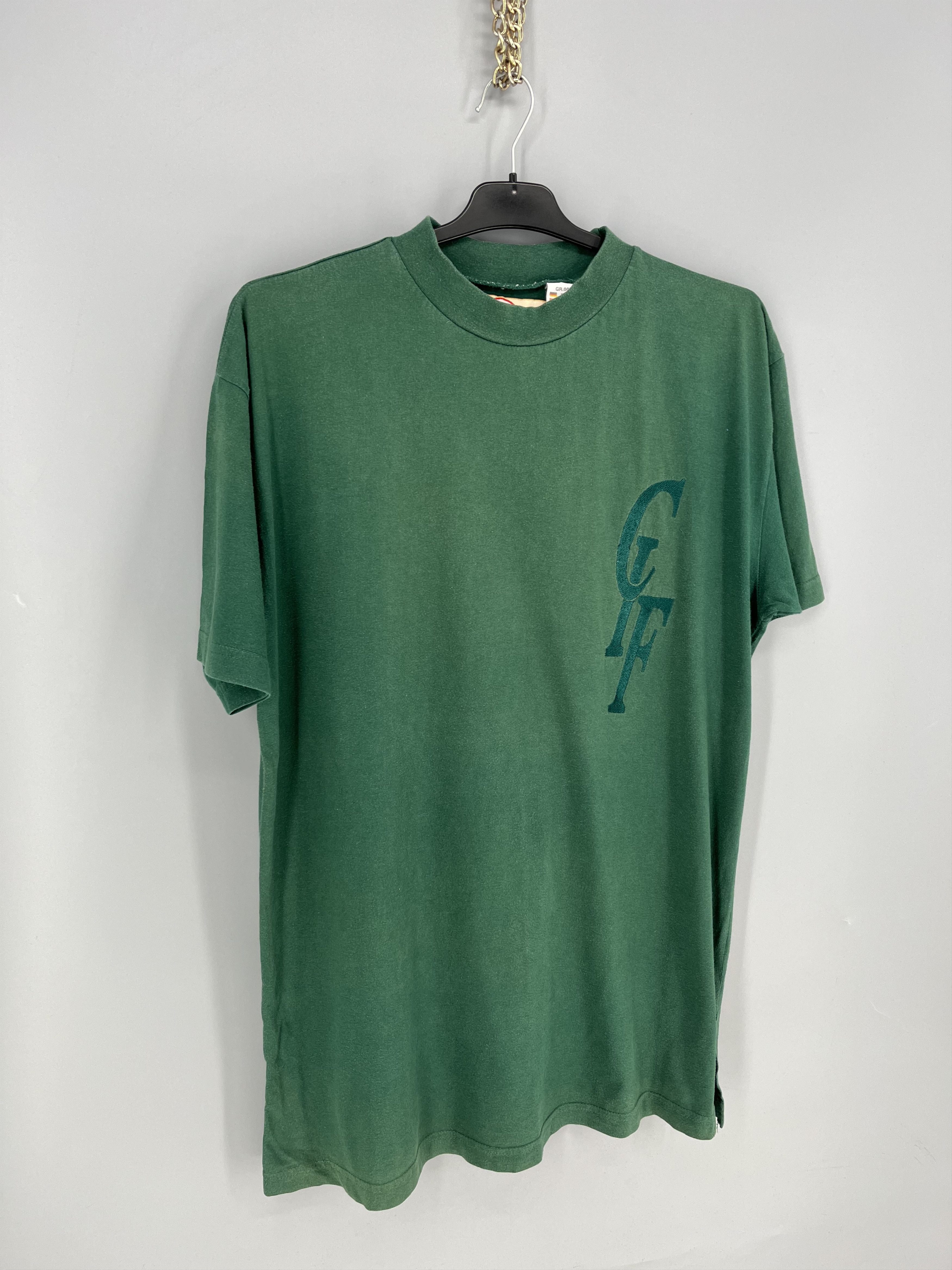 Vintage Vintage RARE 90S Dolly Wood Green Logo Tee Size US L / EU 52-54 / 3 - 2 Thumbnail