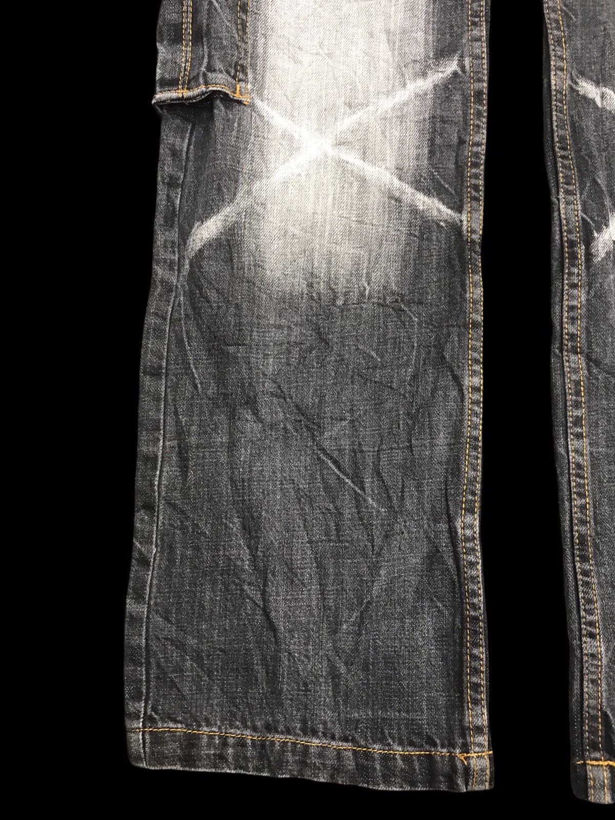 Seditionaries 💥DENIM ART💥VOMANIE INSANE FADES MULTIPOCKETS DENIM F372 Size US 29 - 7 Thumbnail