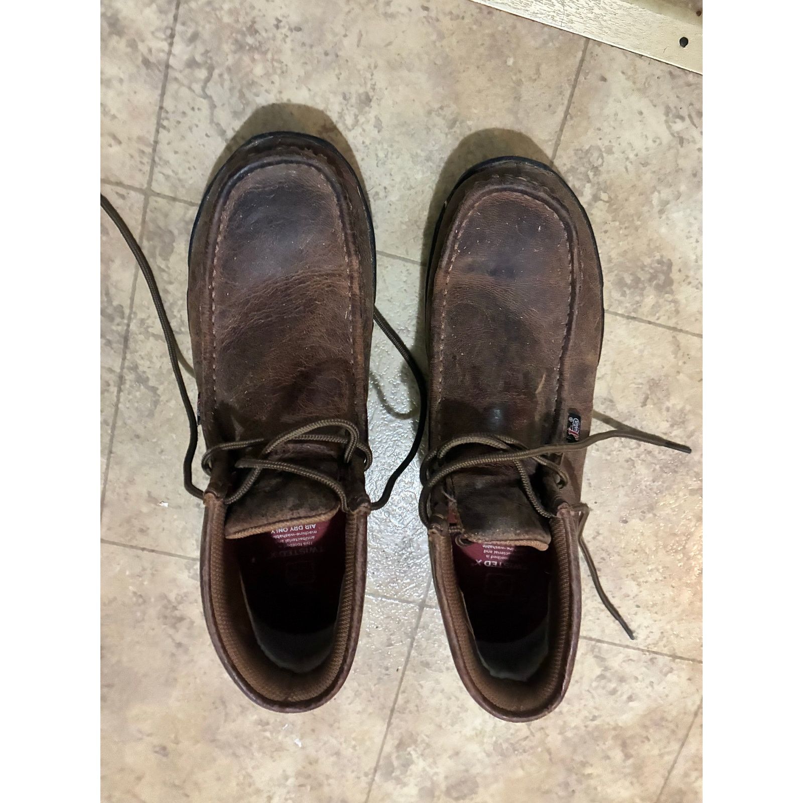 Twisted X Justin Twisted X Men’s Boots Size 10 Leather Upper stk#232. Size US 10 / EU 43 - 1 Thumbnail
