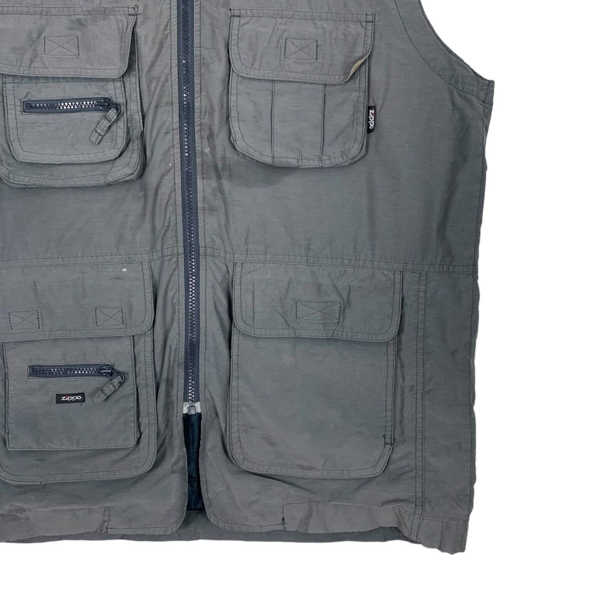 Zippo ZIPPO Sun Faded Multipocket Vest Utility Vest #0914-C41 Size US L / EU 52-54 / 3 - 3 Thumbnail