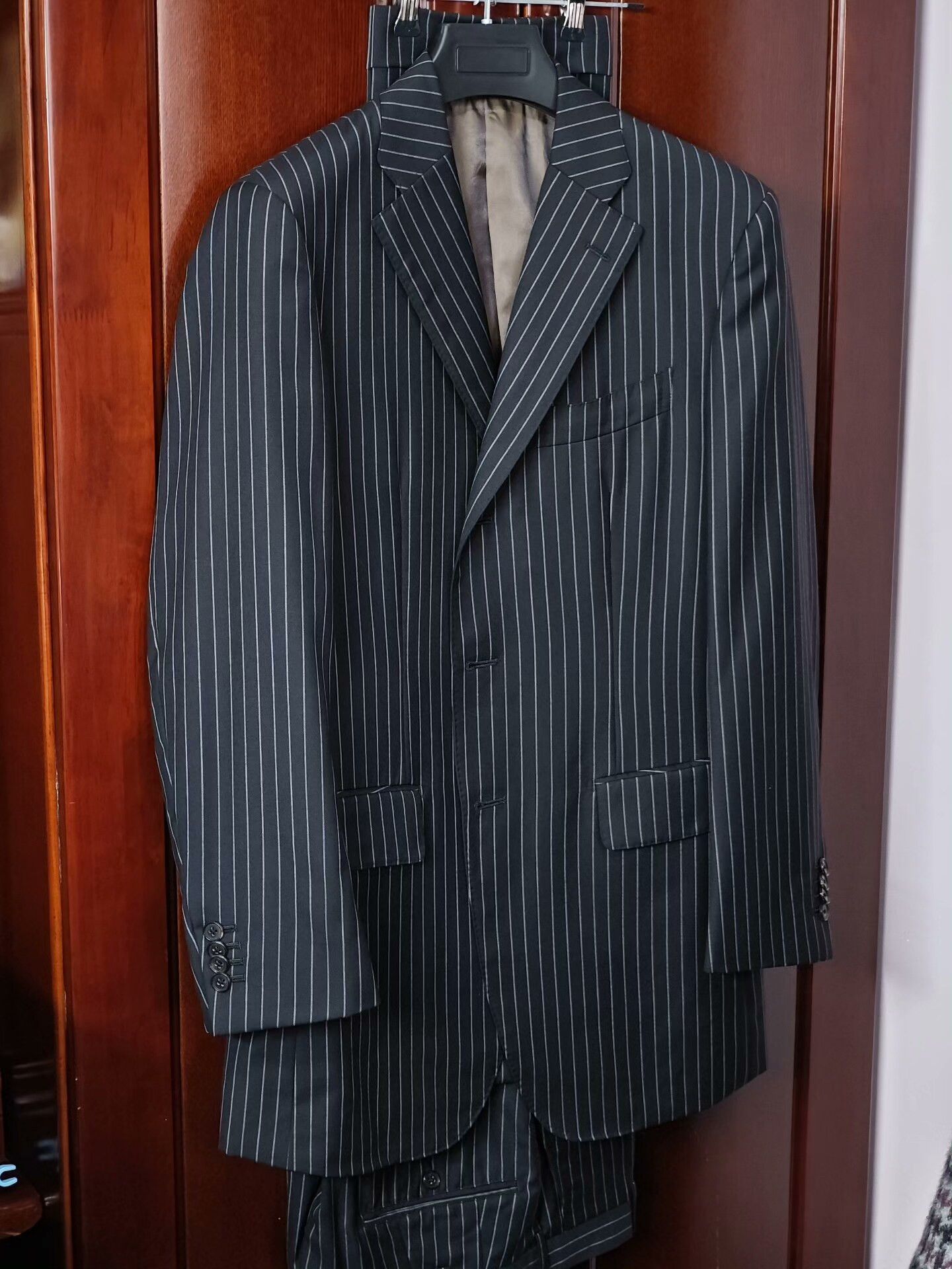 Ermenegildo Zegna Custom Zegna Wool Linen Suit Set Size US M / EU 48-50 / 2 - 1 Thumbnail