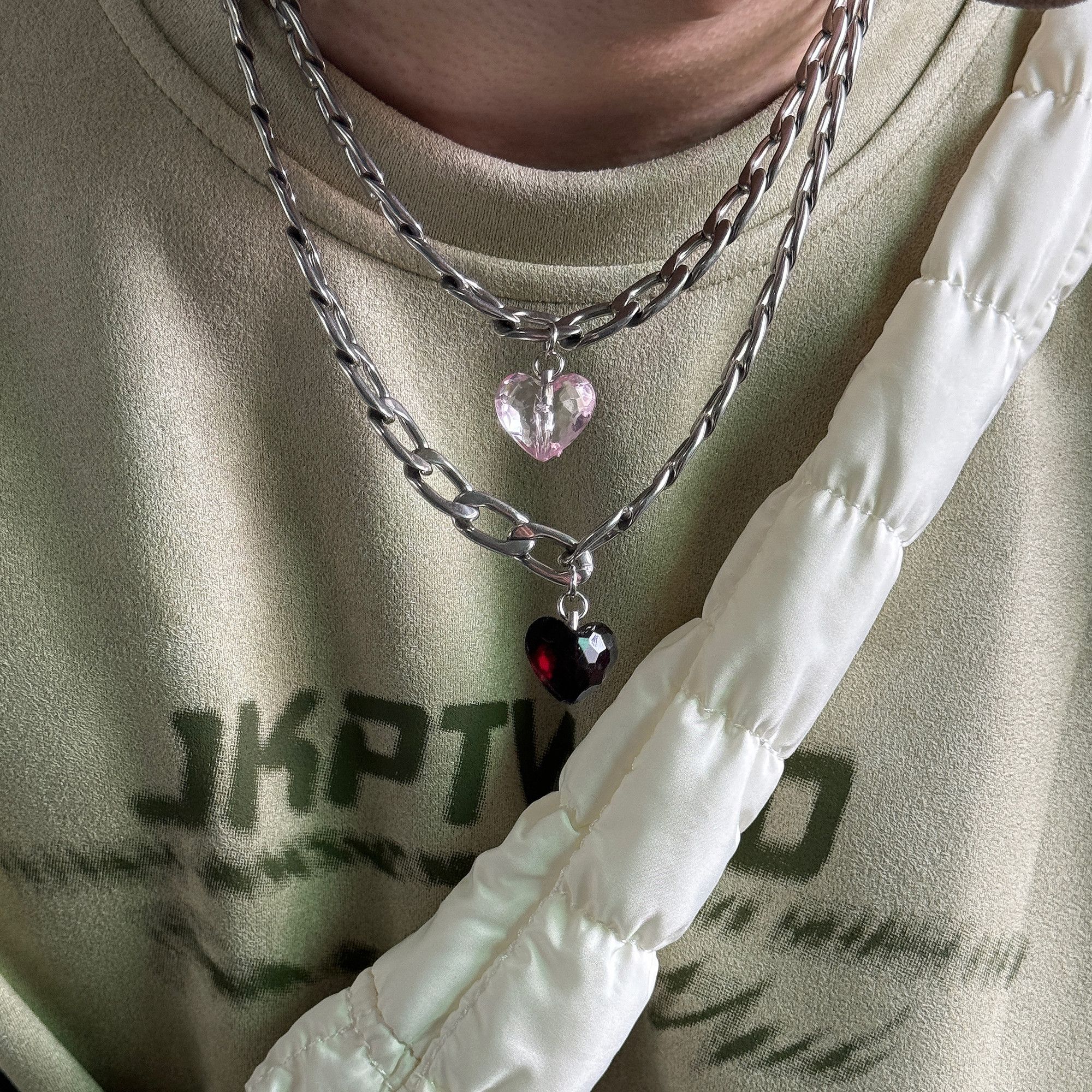 Other New Design STEAL! Y2K Chains Necklace Chain Size ONE SIZE - 1 Thumbnail