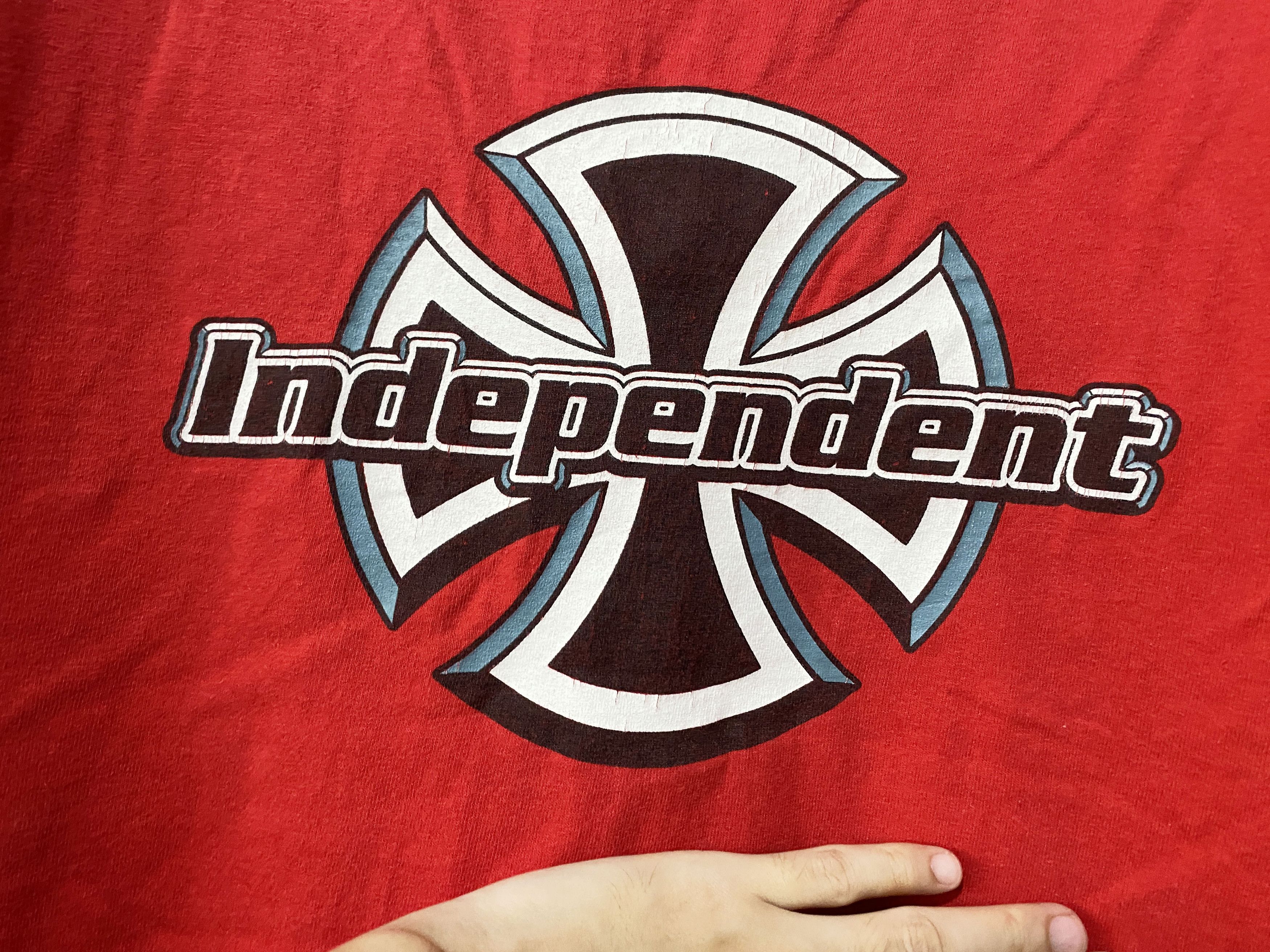 Independent Truck Co. Vintage 90s Independent Skateboard Shirt Size US XXS / EU 40 - 4 Thumbnail