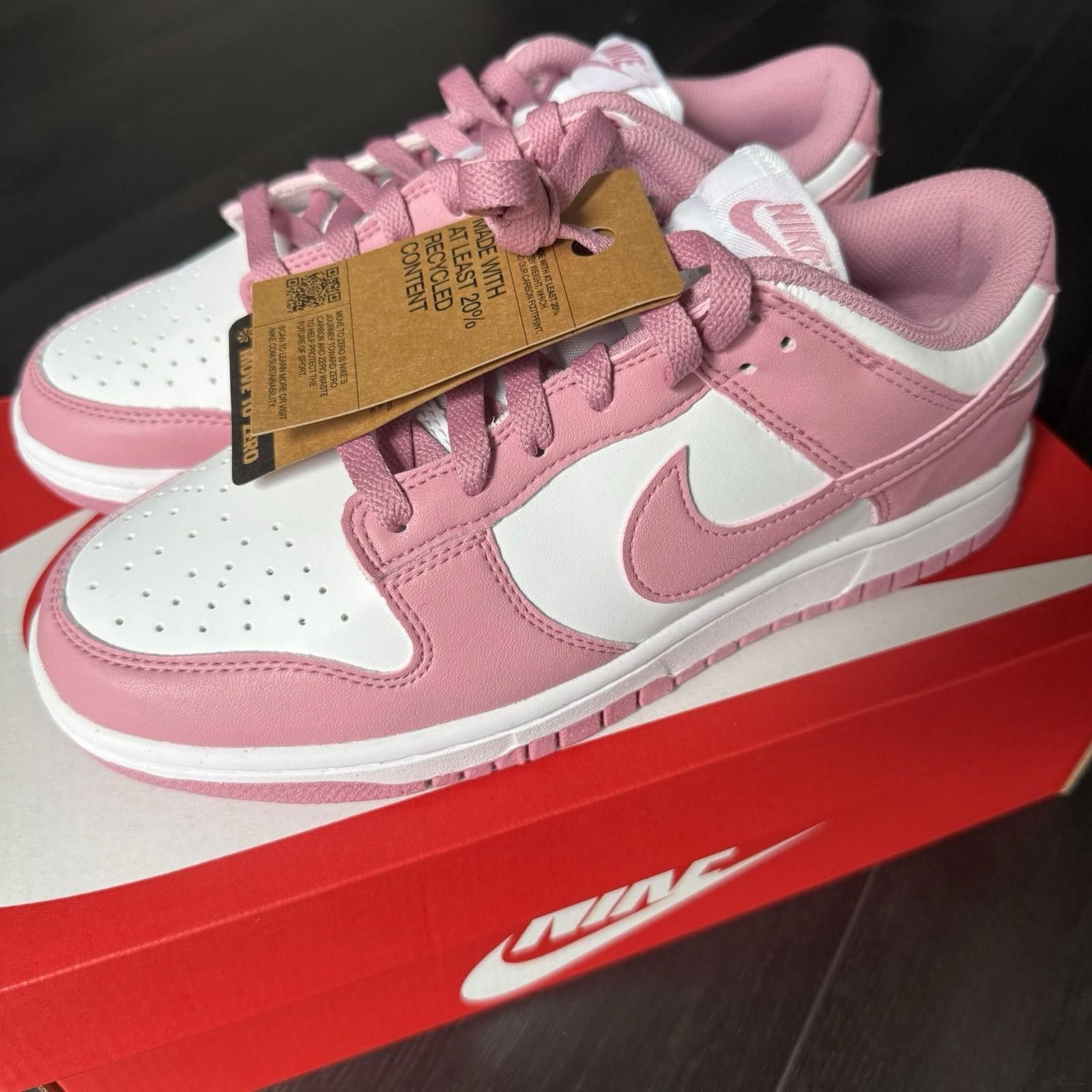Nike Nike Dunk Low Next Nature Pink Women’s 8.5 Size US 8.5 / IT 38.5 - 2 Thumbnail