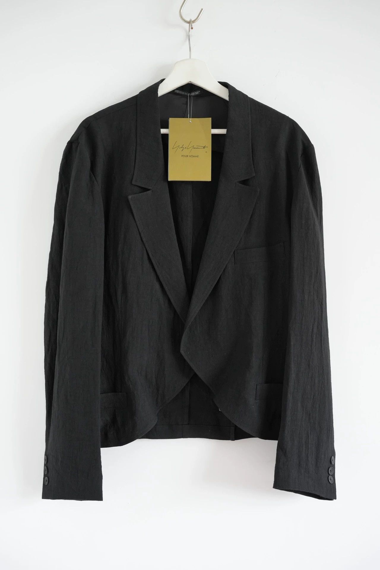 Yohji Yamamoto Yohji Yamamoto 21SS Horse Face Print Linen Blazer Size US L / EU 52-54 / 3 - 2 Thumbnail