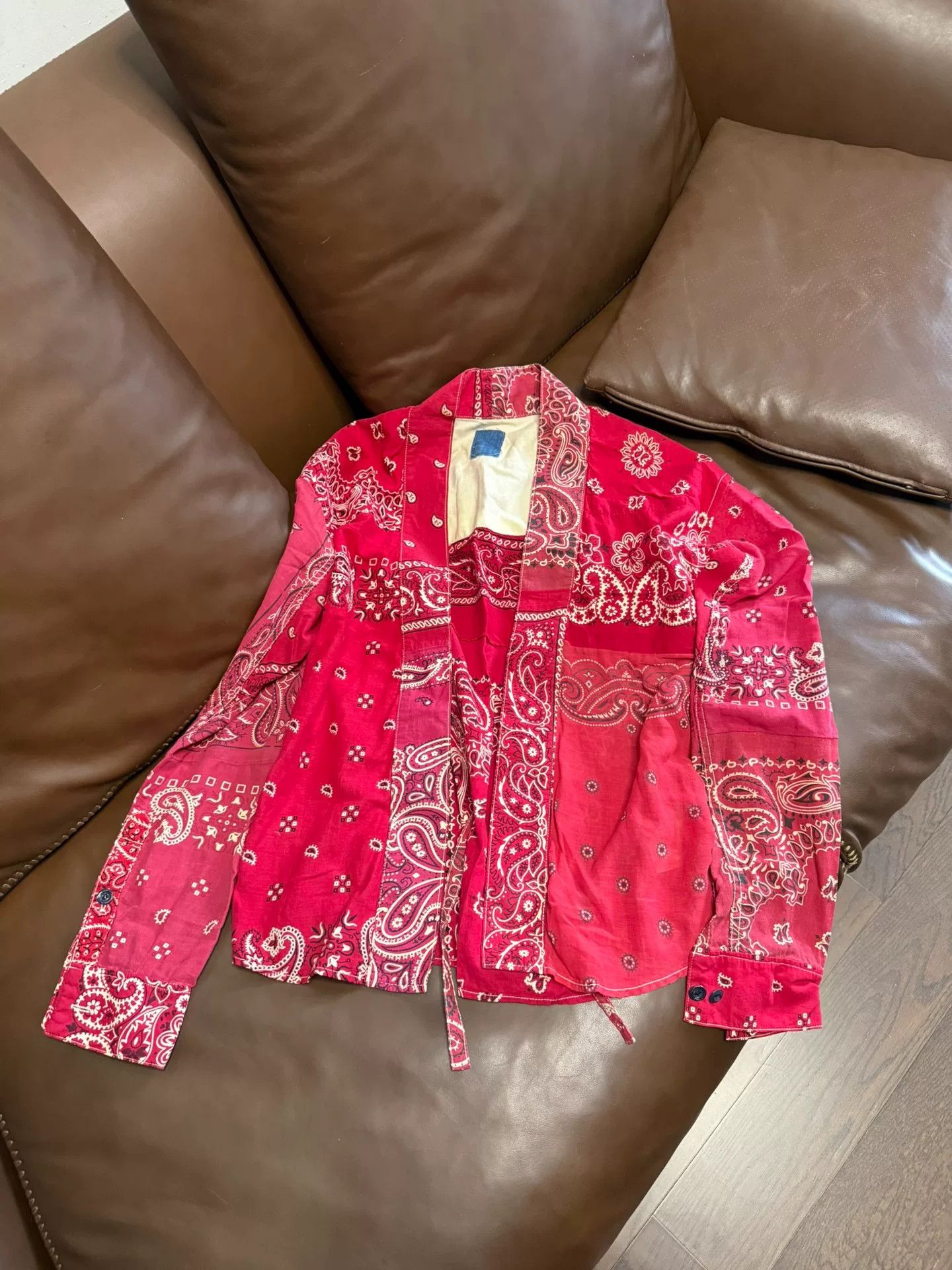 Visvim visvim bandana red paisley jacket Size US M / EU 48-50 / 2 - 1 Thumbnail
