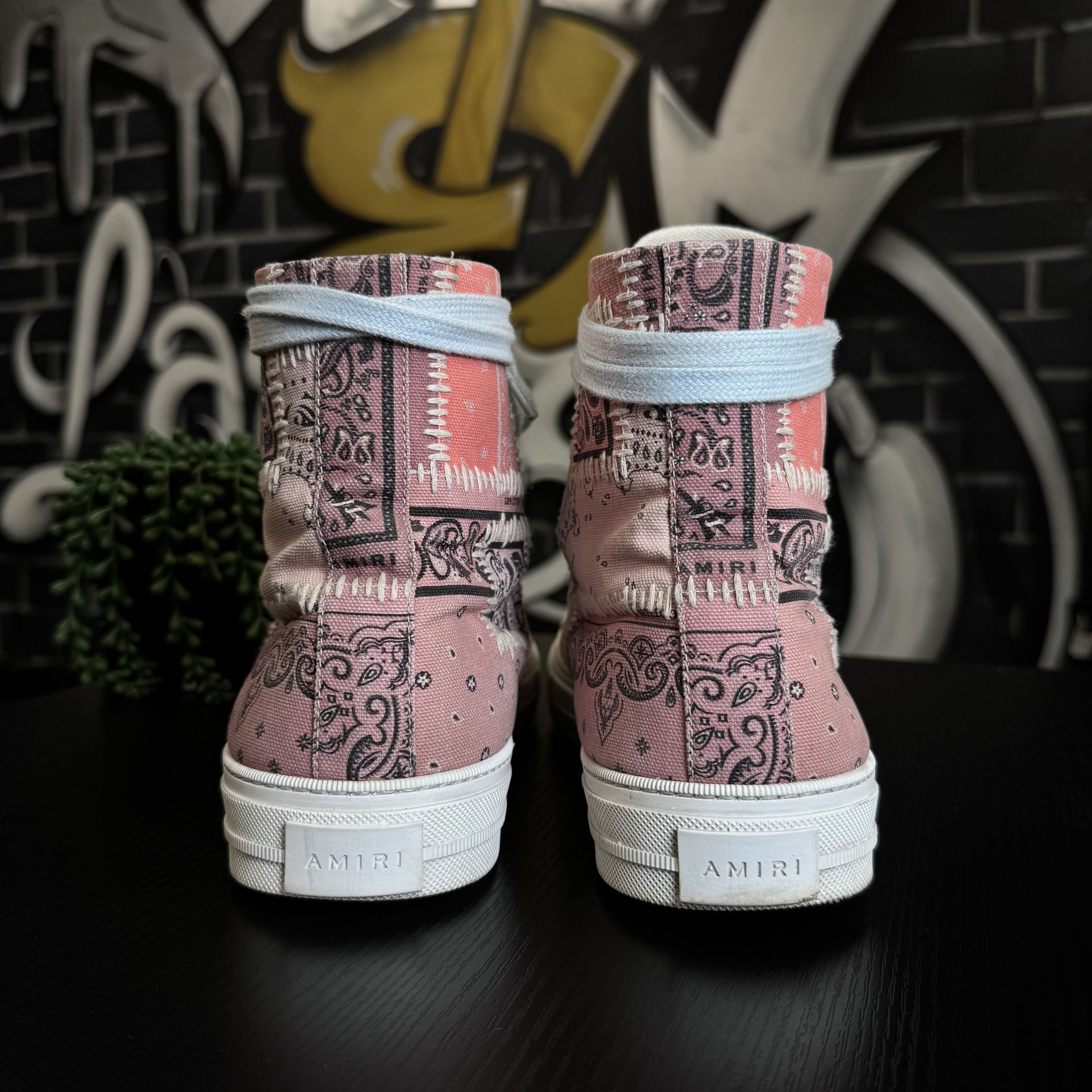 Amiri AMIRI BANDANA PATCHWORK HI SUNSET Size US 10 / EU 43 - 4 Thumbnail