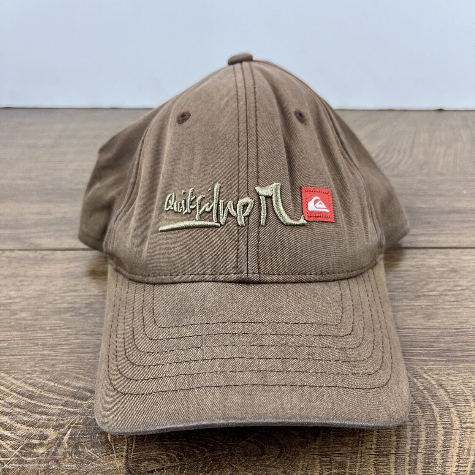 Other Quicksilver Brown Hat Quick Silver Tan Hat Adjustable Adult Size ONE SIZE - 4 Thumbnail
