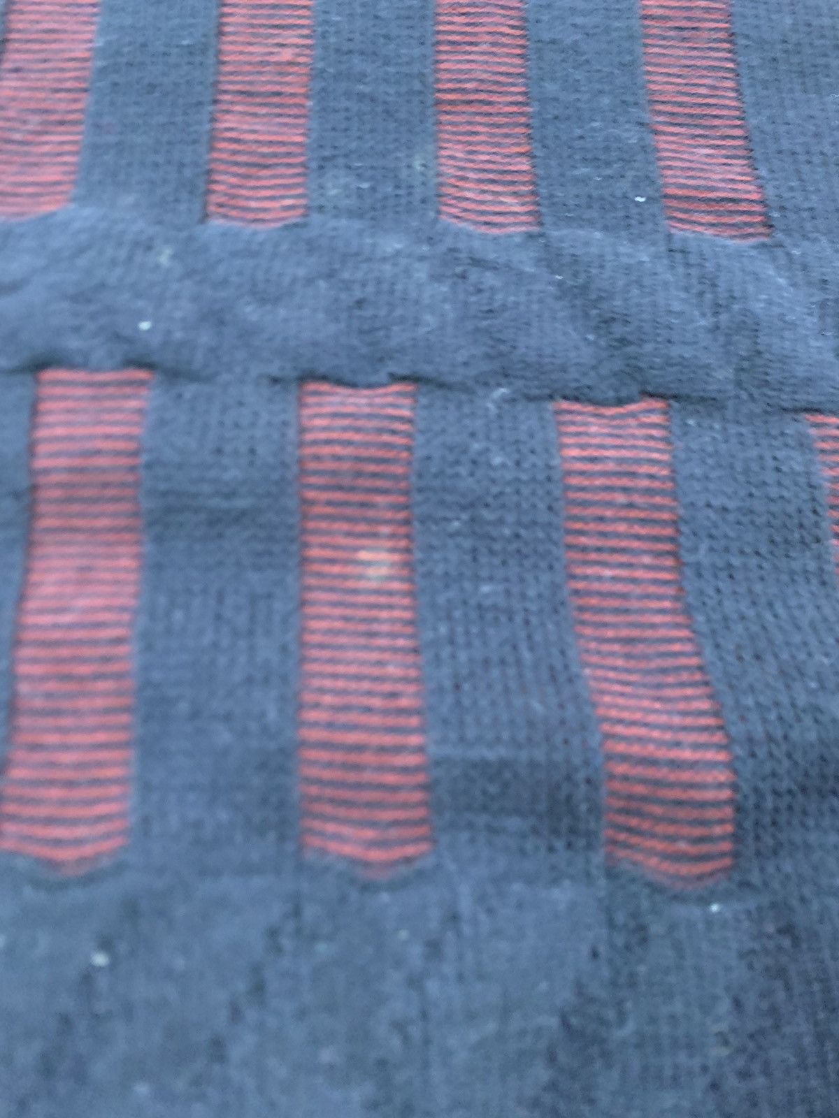 Vintage Vintage Knights Bridge Red Box Cableknit Sweater Size US L / EU 52-54 / 3 - 1 Thumbnail