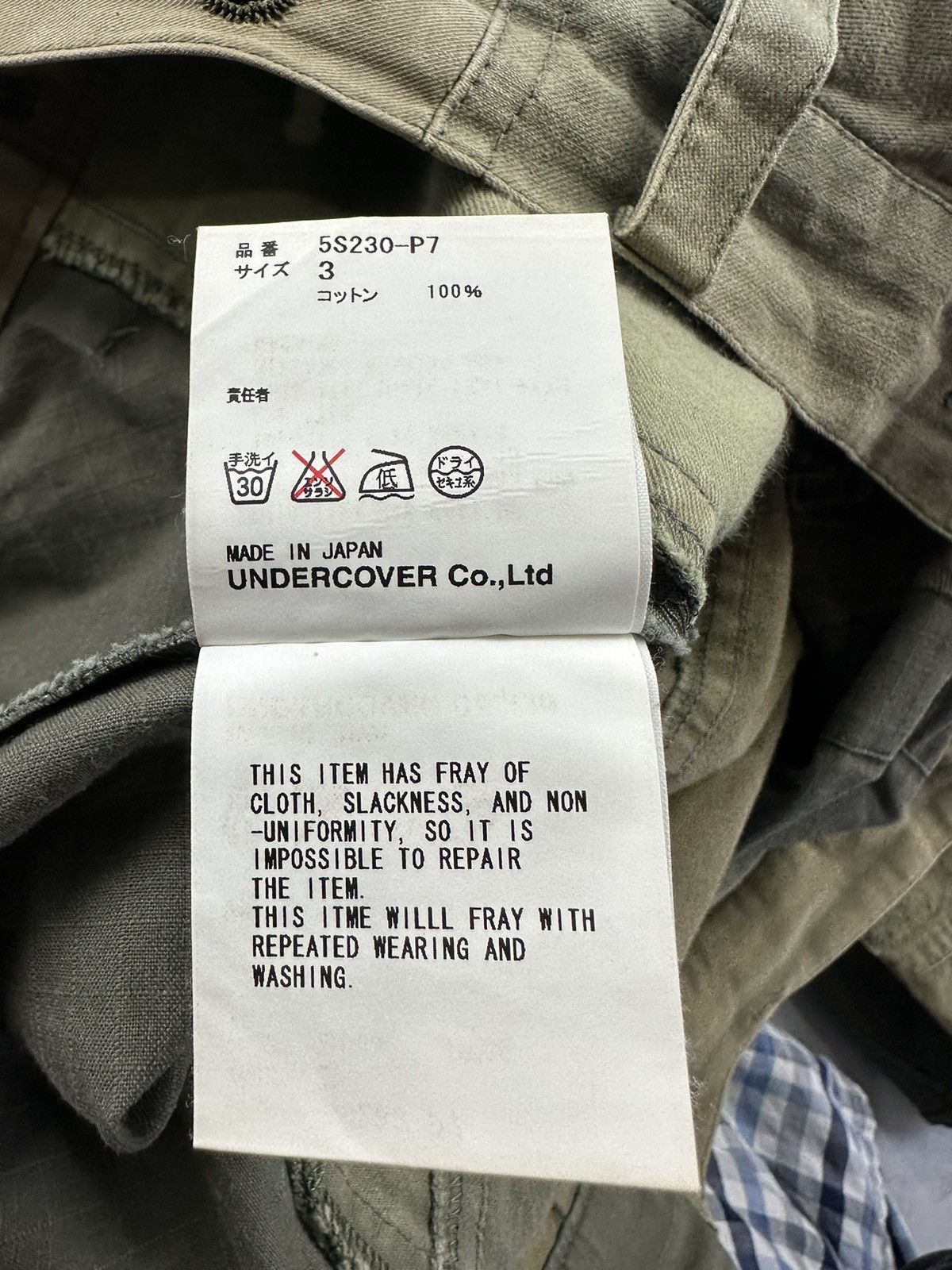Undercover SS05 But Beautiful ll Rebuilt Cargo Pants Size US 32 / EU 48 - 5 Thumbnail