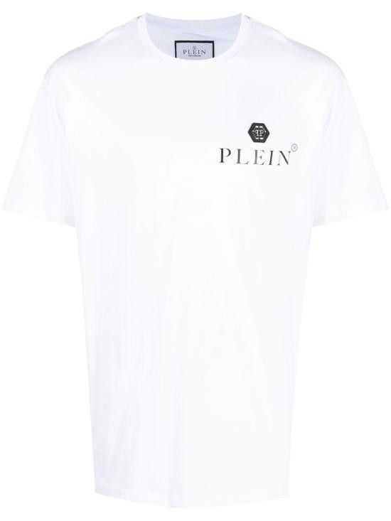 Philipp Plein PHILIPP PLEIN Men T-Shirts MTK5697 PJY002N01 White Size US XL / EU 56 / 4 - 1 Thumbnail