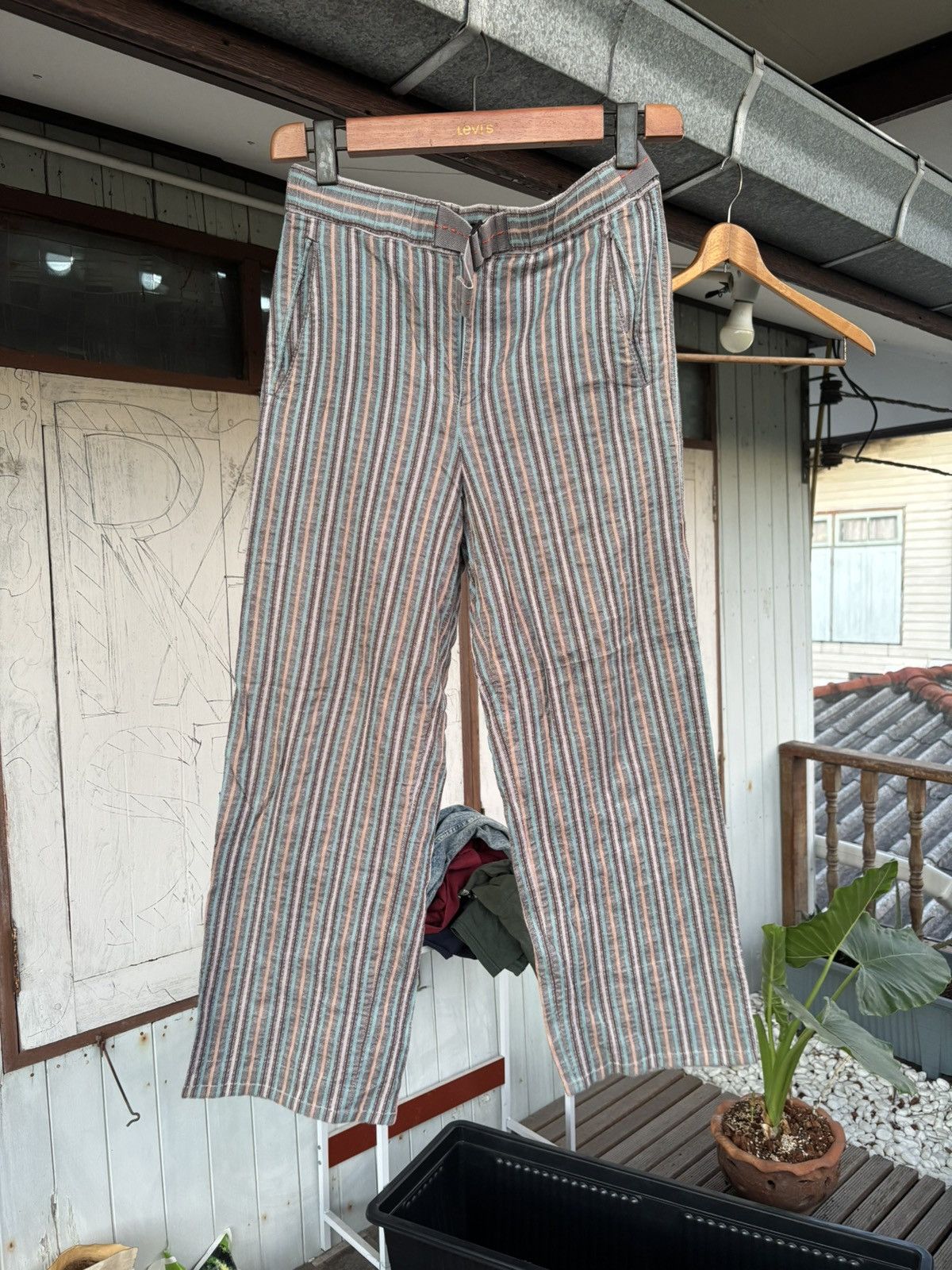 Homme Plisse Issey Miyake × Issey Miyake × Pleats Please Issey Miyake Issey Miyake Homme painted Multiple colors Size US 31 - 1 Thumbnail