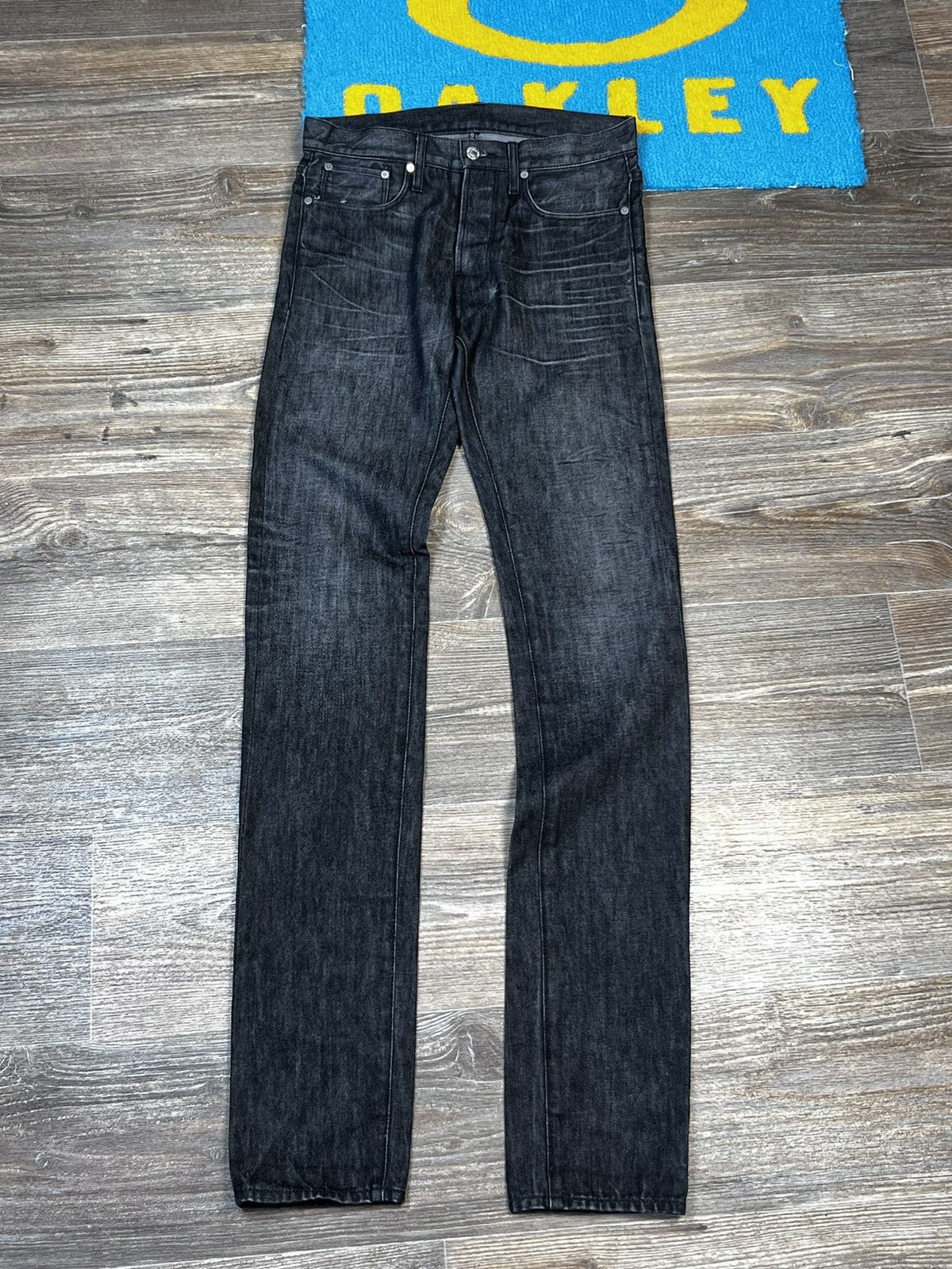 Helmut Lang Helmut Lang New York Gray Skinny Denim Pant Size US 28 / EU 44 - 1 Thumbnail