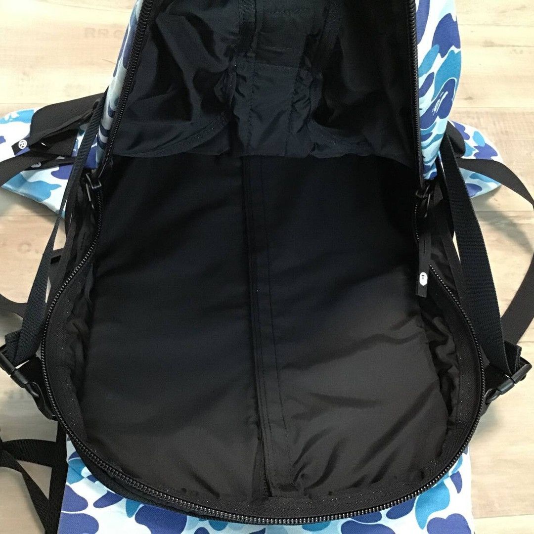 Bape 🔥Vintage🔥 BAPE ABC camo blue backpack a bathing ape NIGO Size ONE SIZE - 4 Thumbnail