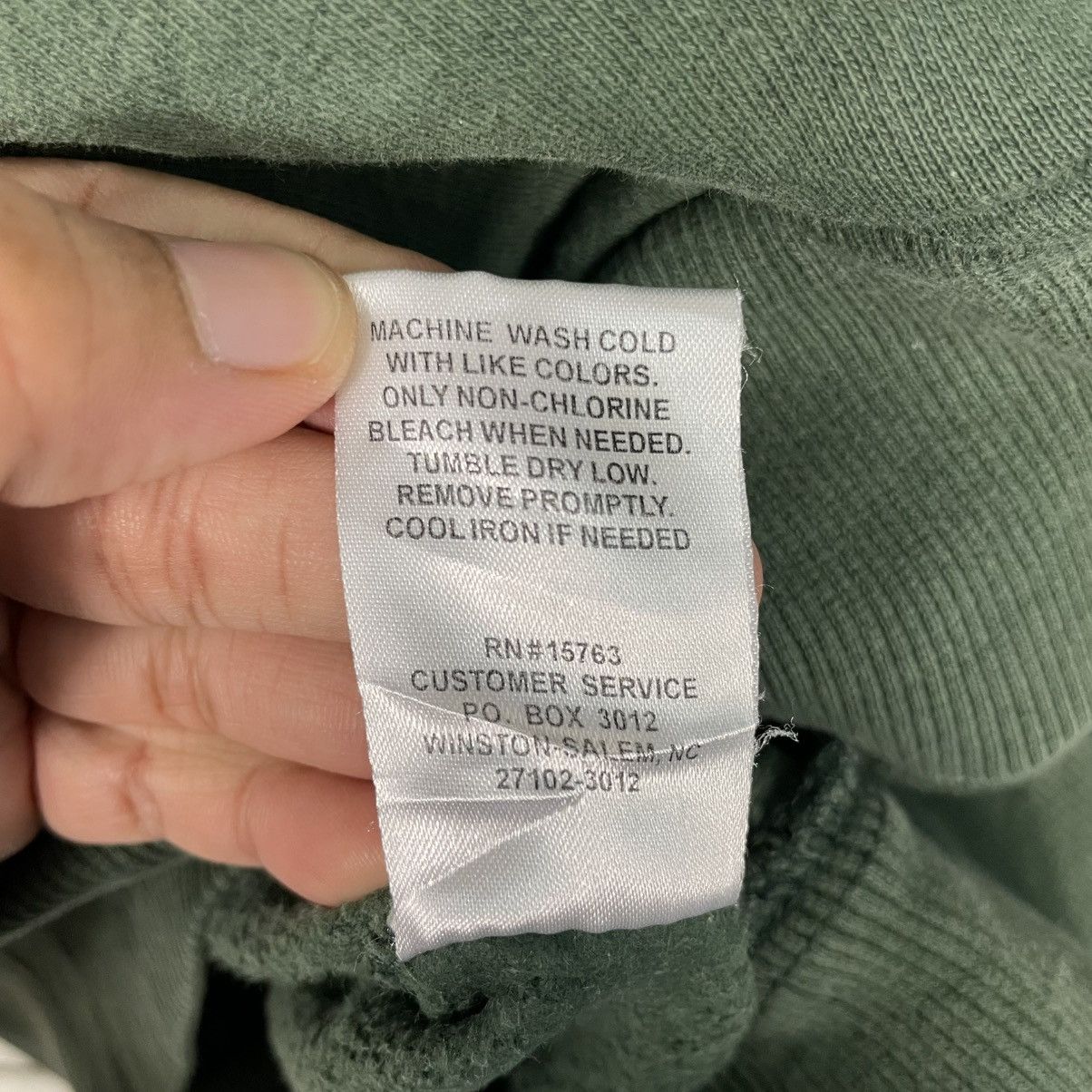 Champion Champion Pullover Green Hoodie Size US XL / EU 56 / 4 - 13 Thumbnail