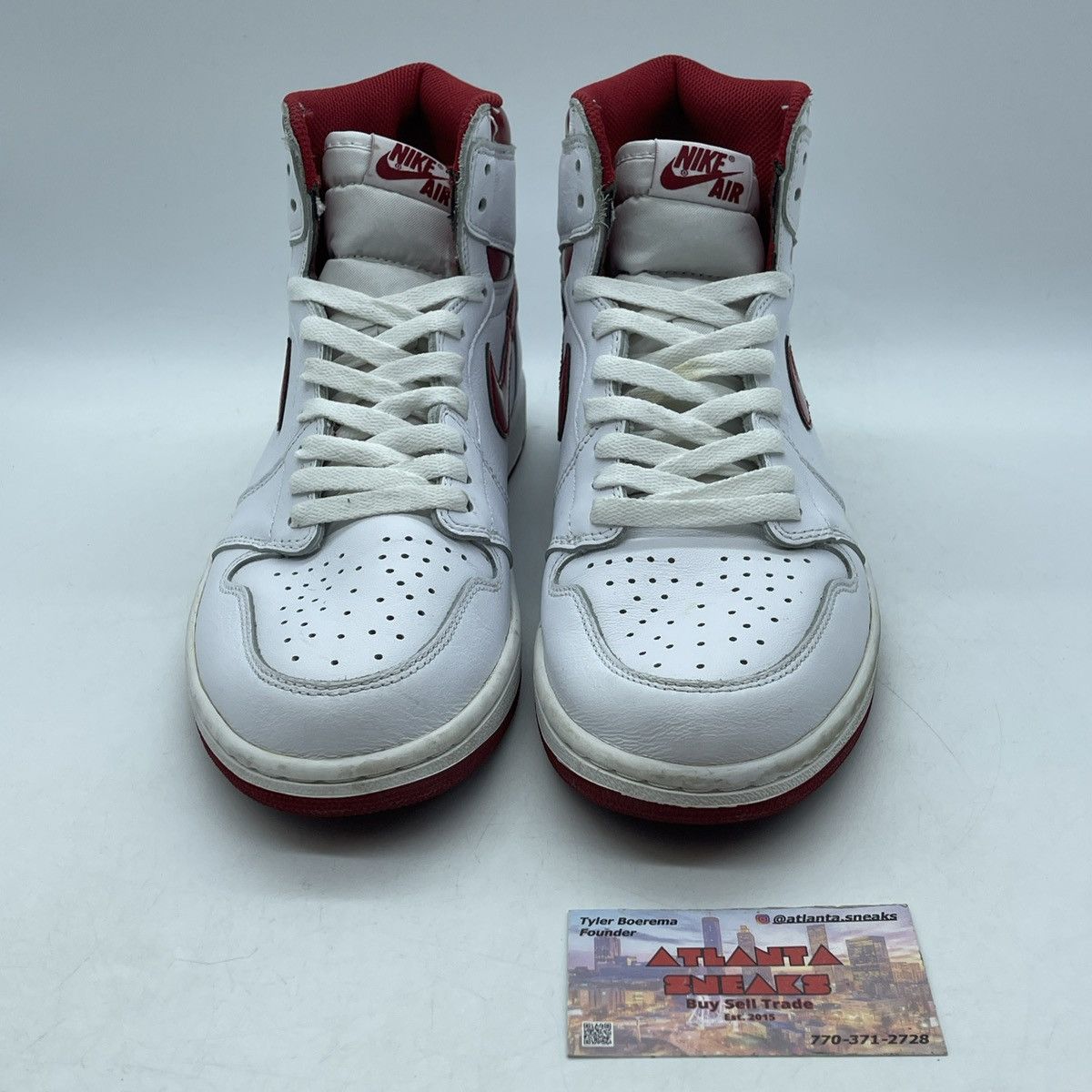 Jordan Brand Air jordan 1 high metallic red Size US 9.5 / EU 42-43 - 2 Thumbnail
