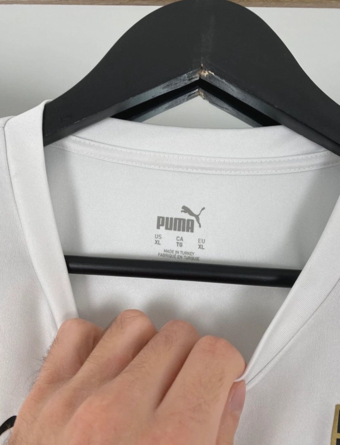 Puma Puma Deutschland Germany white jersey Size US XL / EU 56 / 4 - 4 Thumbnail